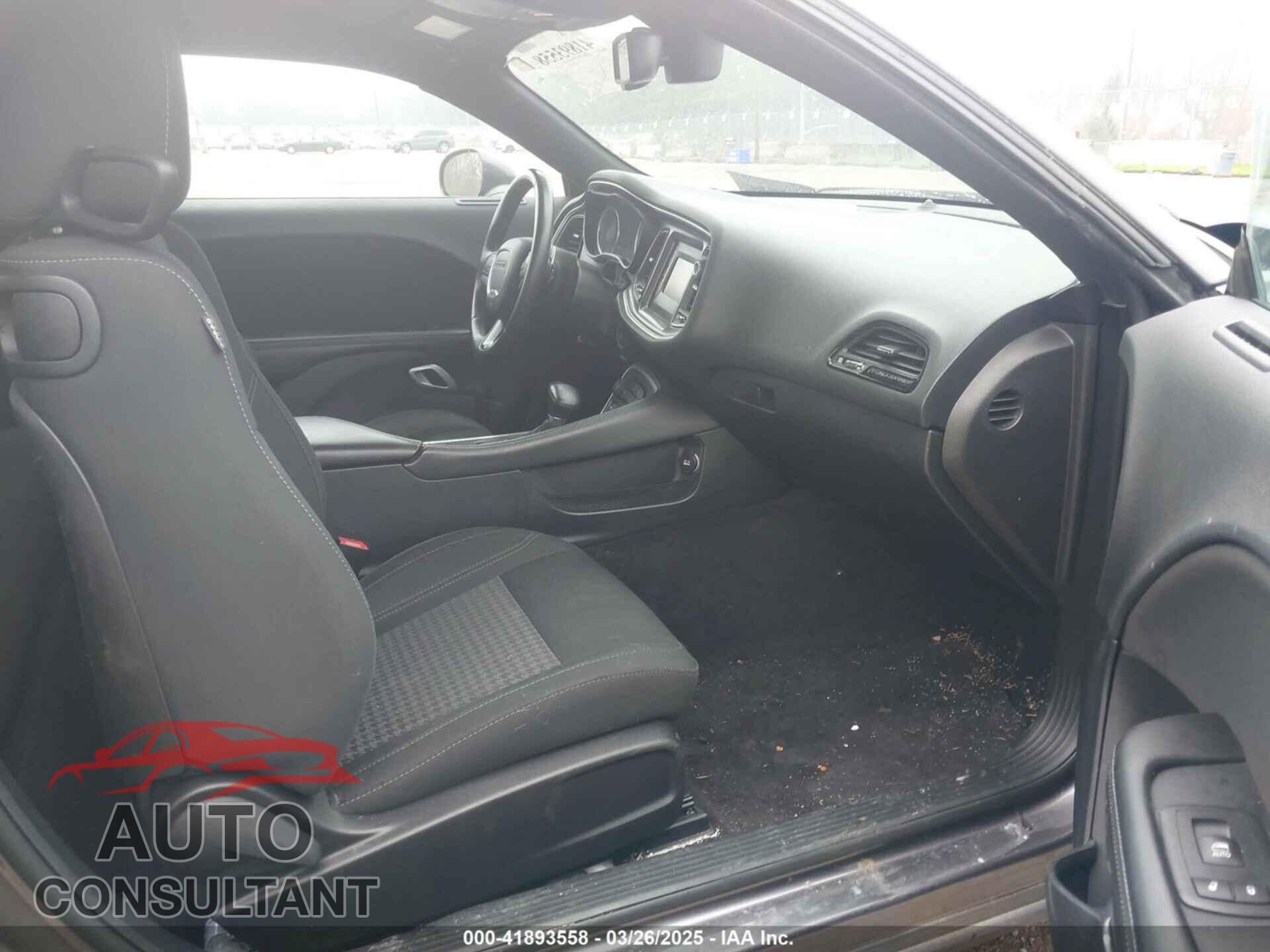 DODGE CHALLENGER 2016 - 2C3CDZAG6GH255652