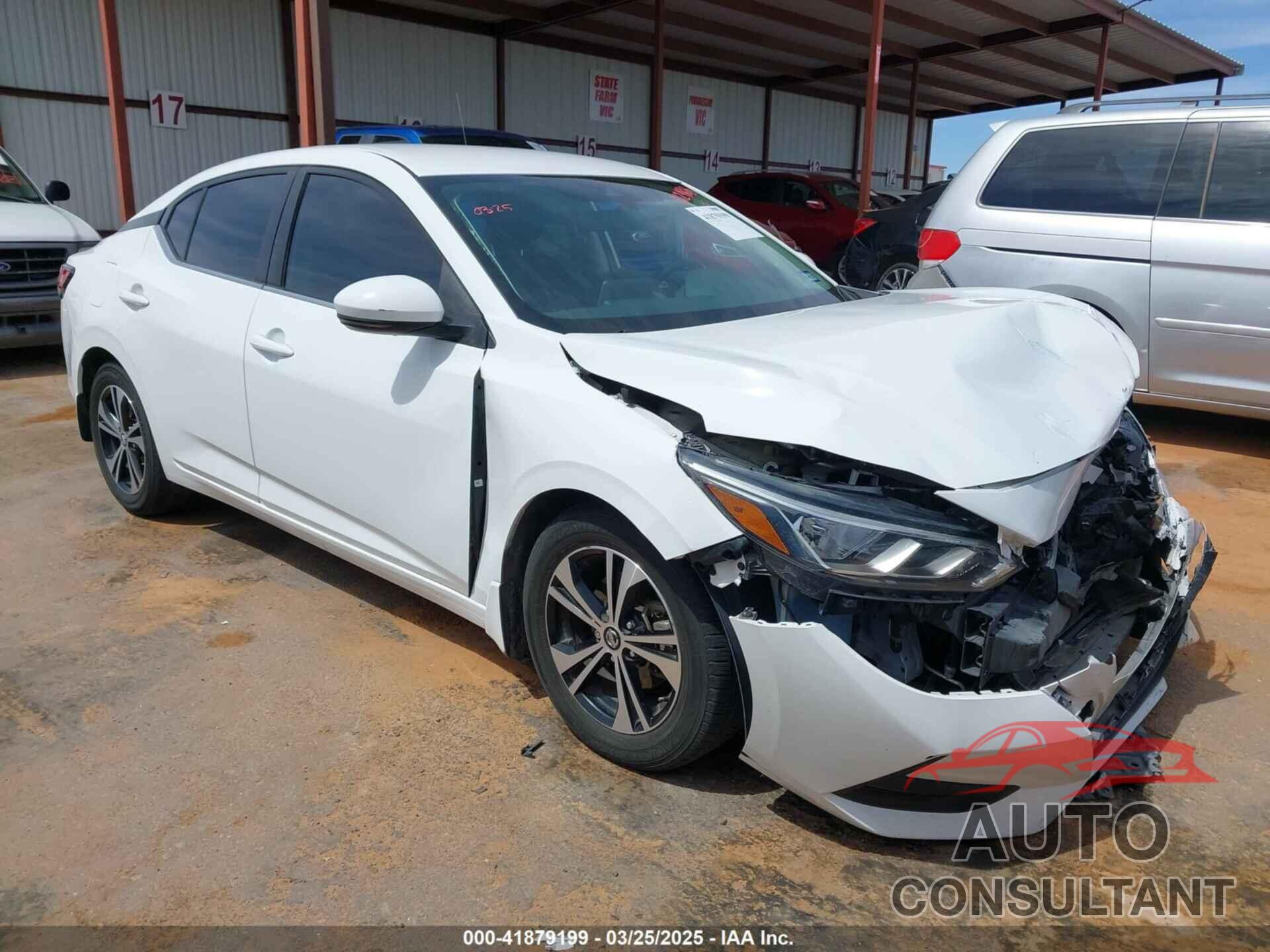 NISSAN SENTRA 2020 - 3N1AB8CV3LY228477