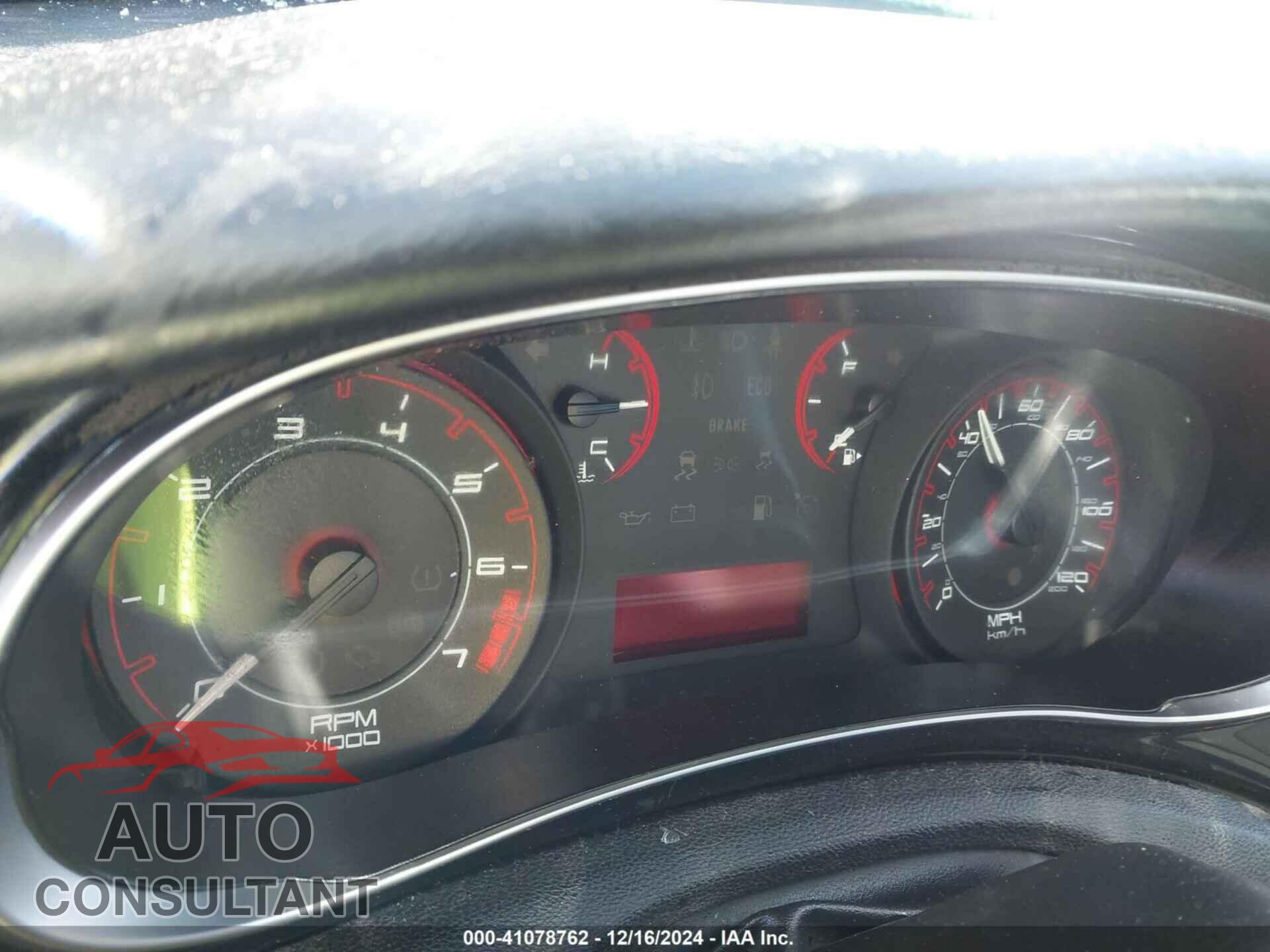 DODGE DART 2013 - 1C3CDFBA4DD324405