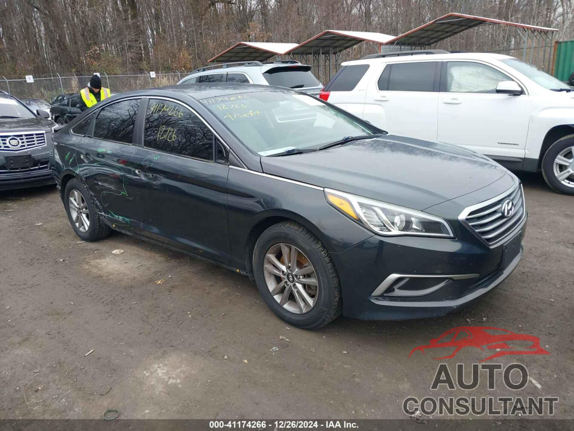 HYUNDAI SONATA 2017 - 5NPE24AF4HH468483