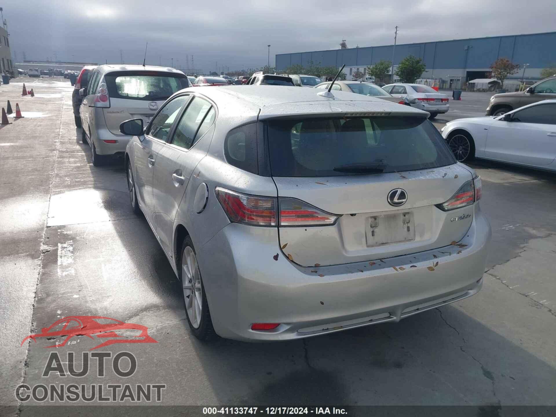 LEXUS CT 200H 2013 - JTHKD5BH2D2164355