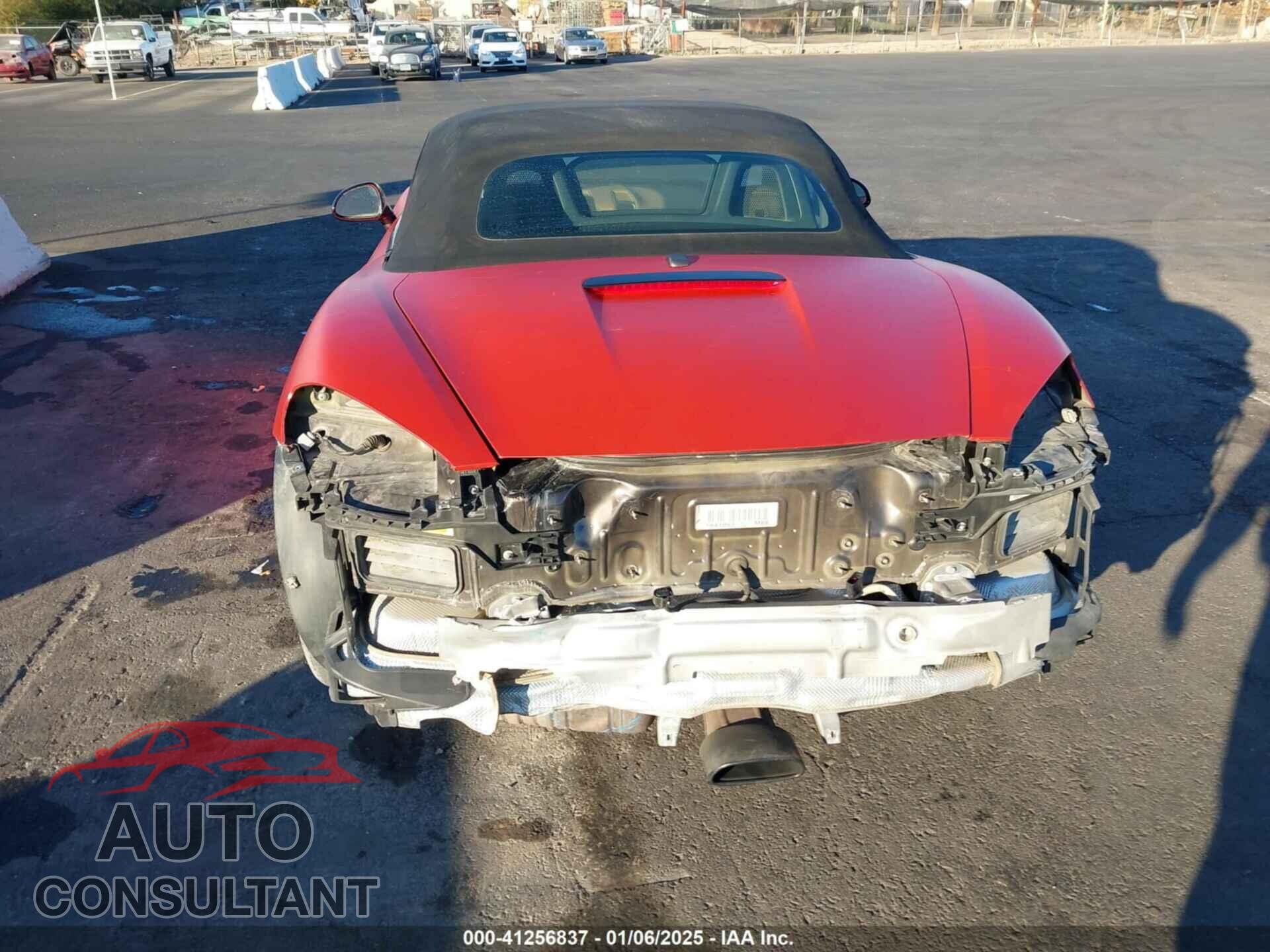 PORSCHE BOXSTER 2014 - WP0CA2A81ES120363
