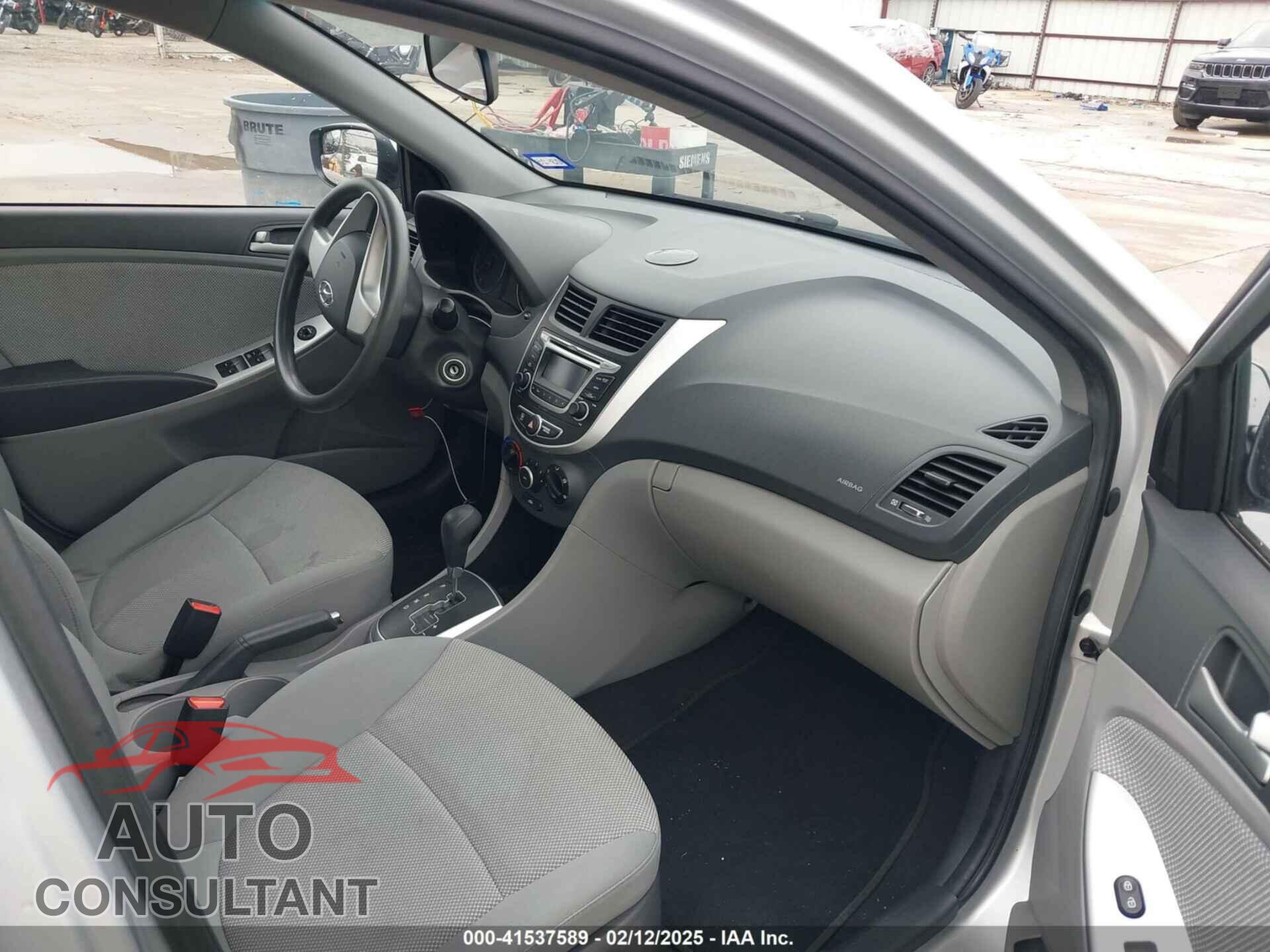 HYUNDAI ACCENT 2014 - KMHCT4AE9EU608617
