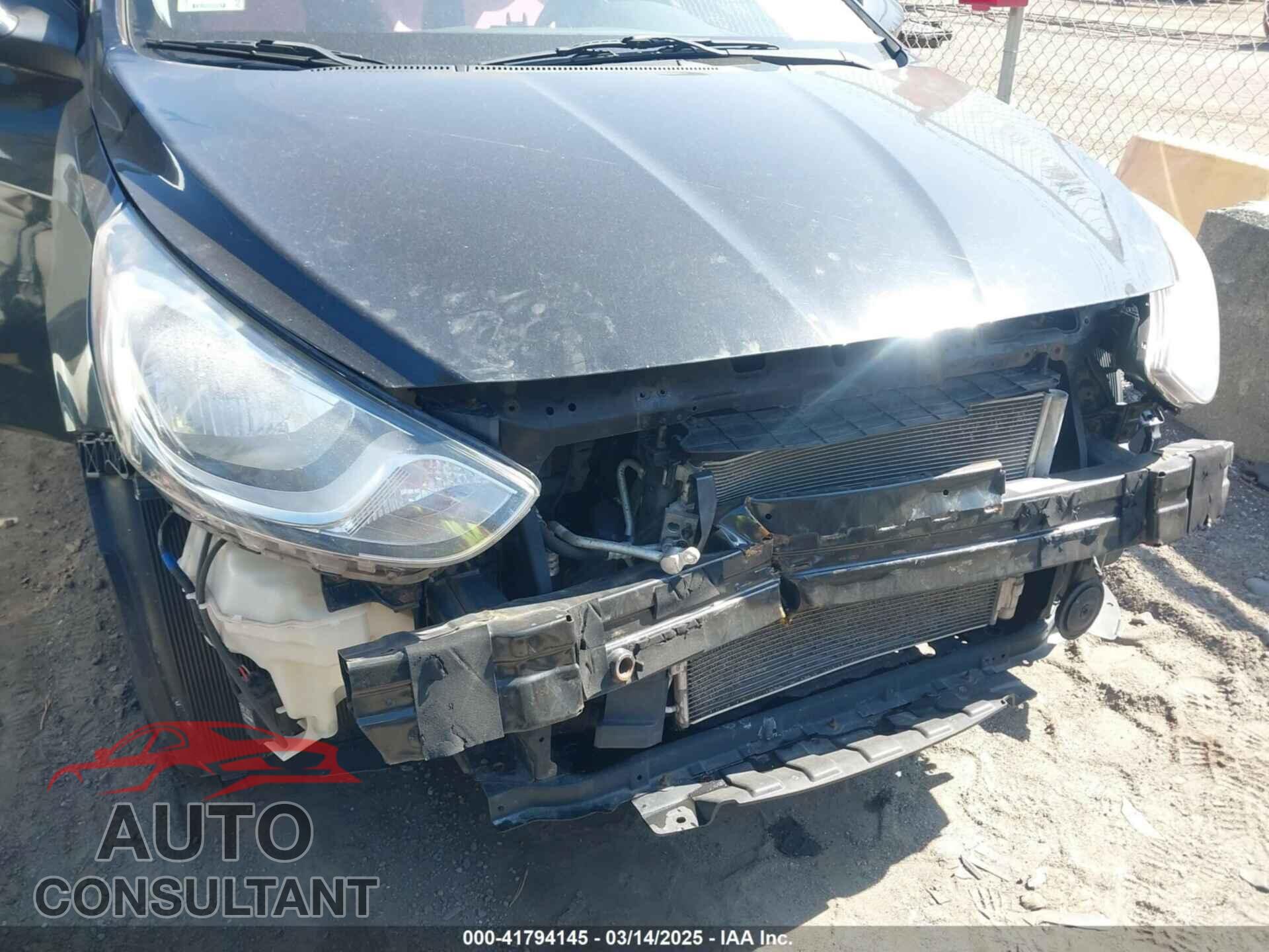 HYUNDAI ACCENT 2012 - KMHCT5AEXCU043832