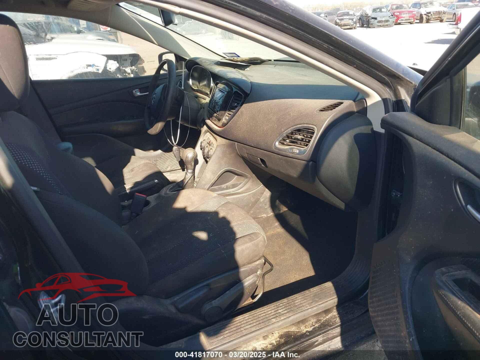 DODGE DART 2015 - 1C3CDFAA7FD362733