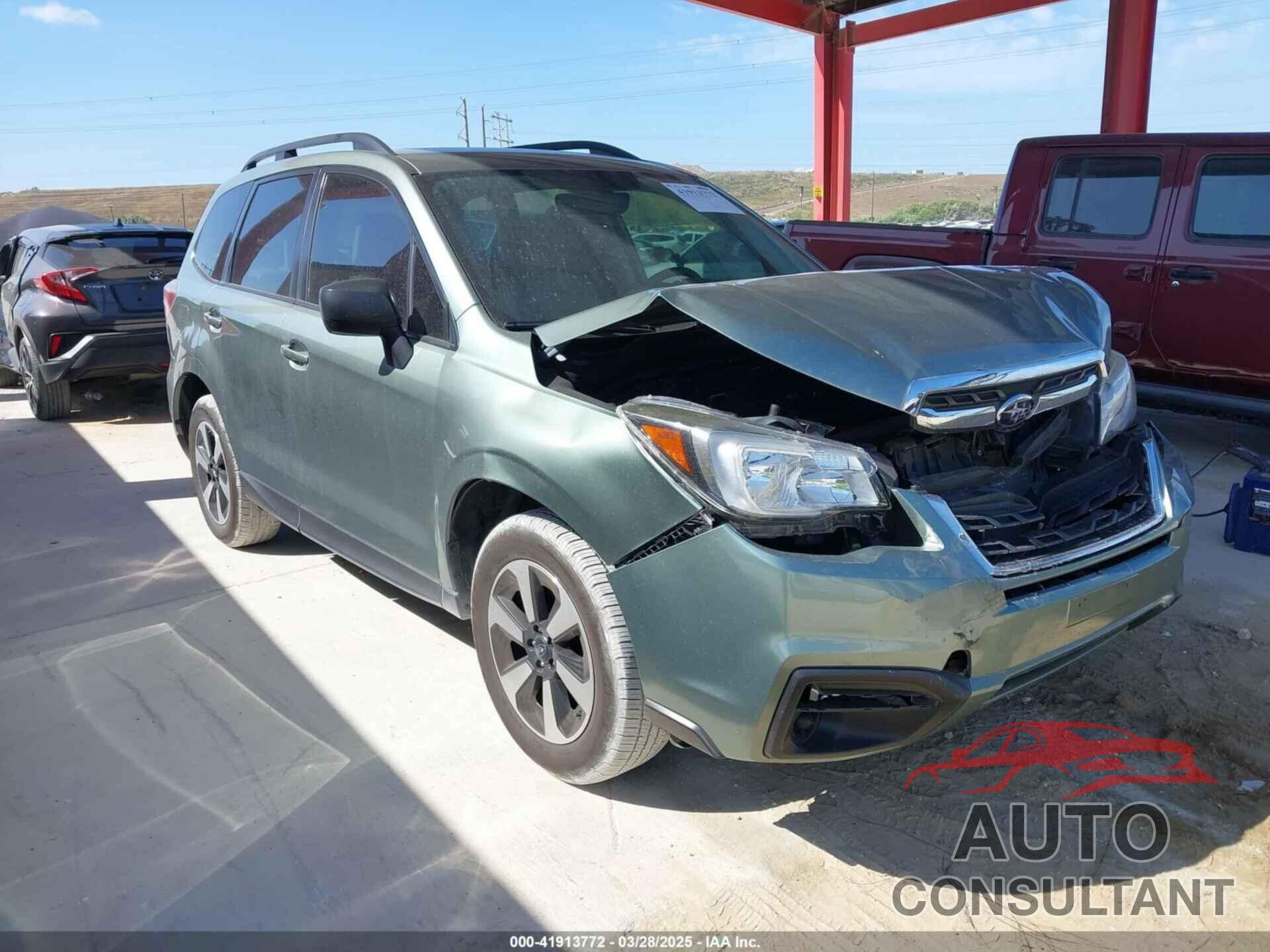 SUBARU FORESTER 2017 - JF2SJABC2HH506429