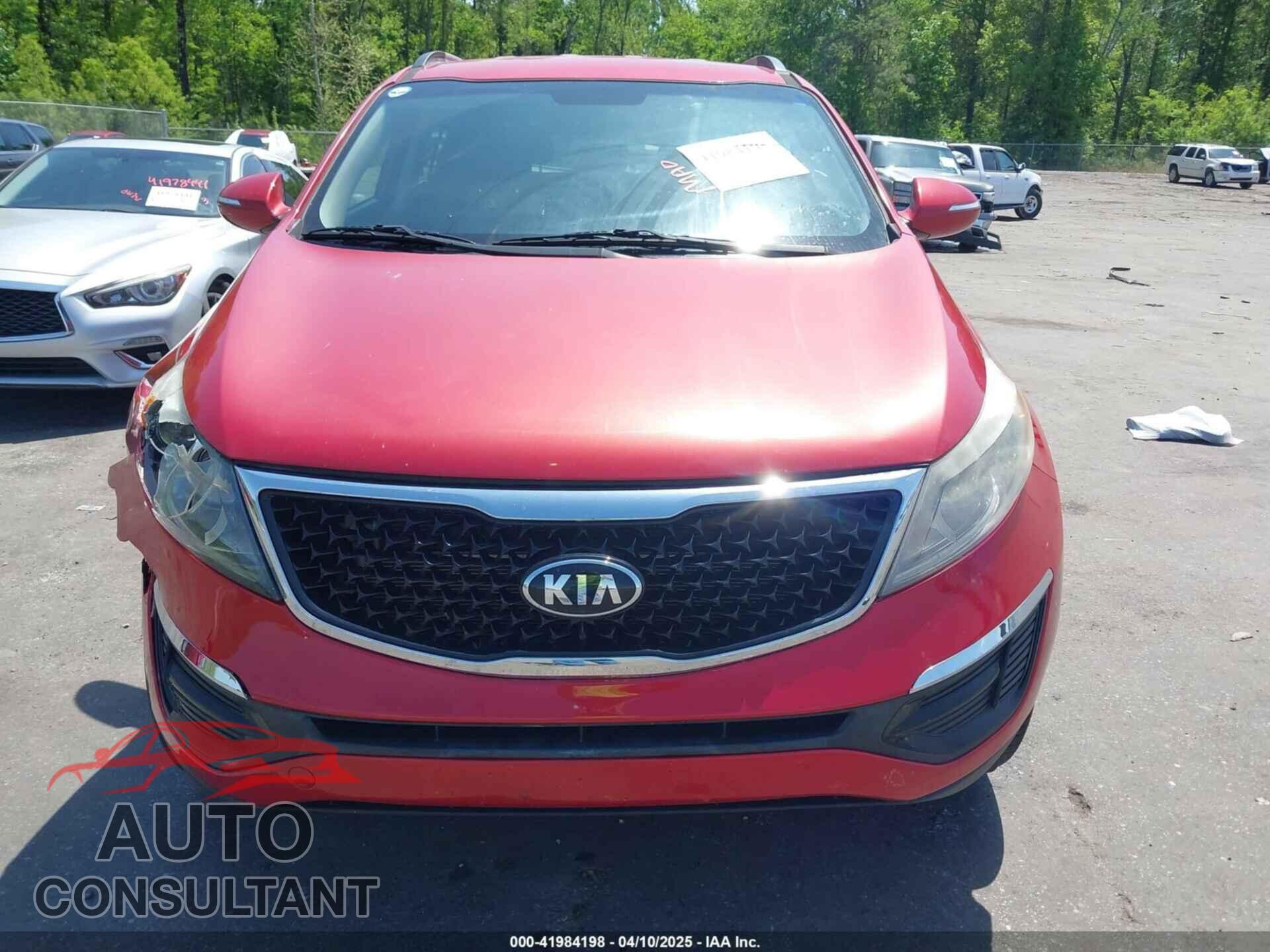 KIA SPORTAGE 2015 - KNDPB3AC3F7697280