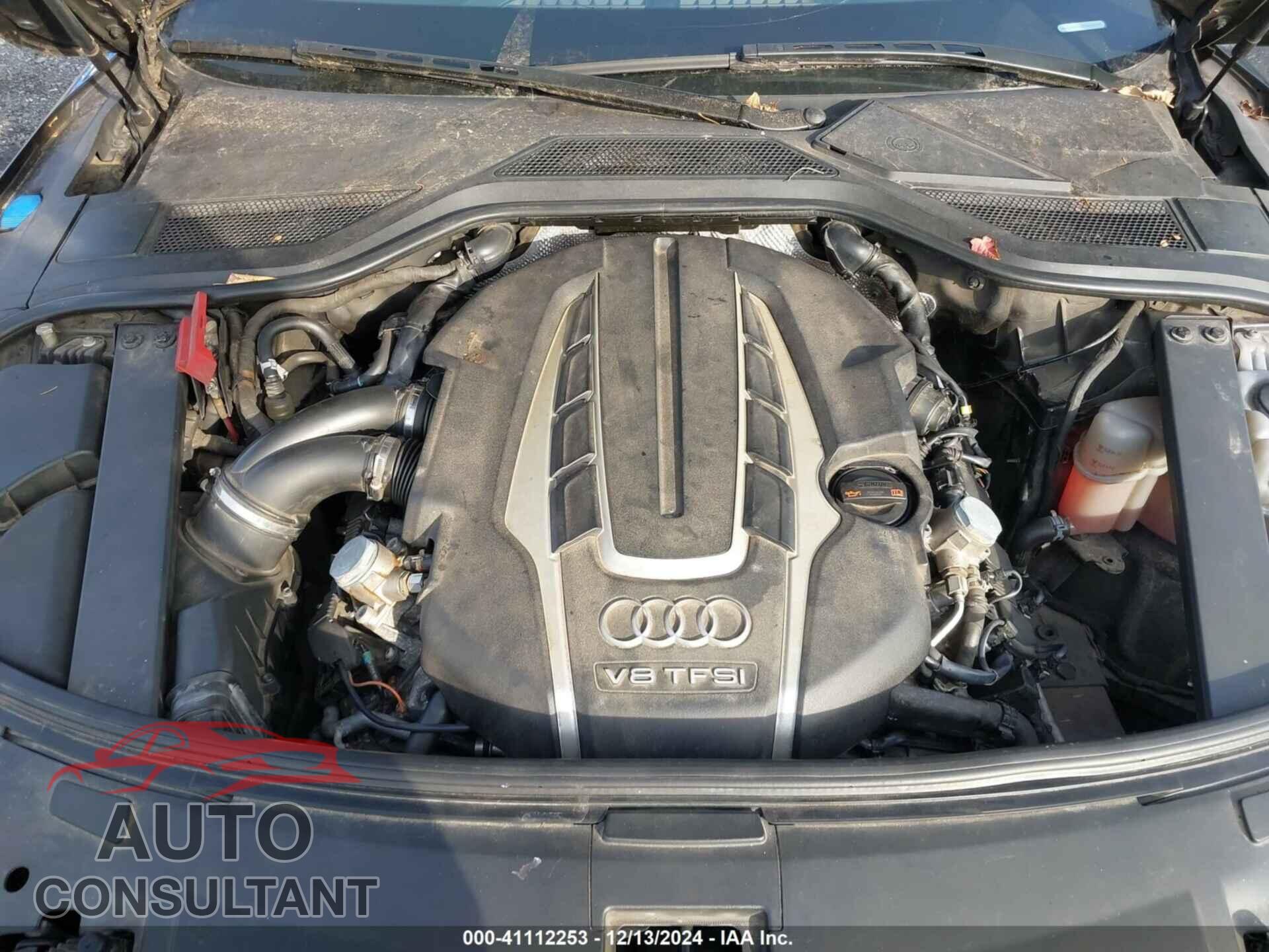 AUDI A8 2013 - WAUA2AFD9DN030358