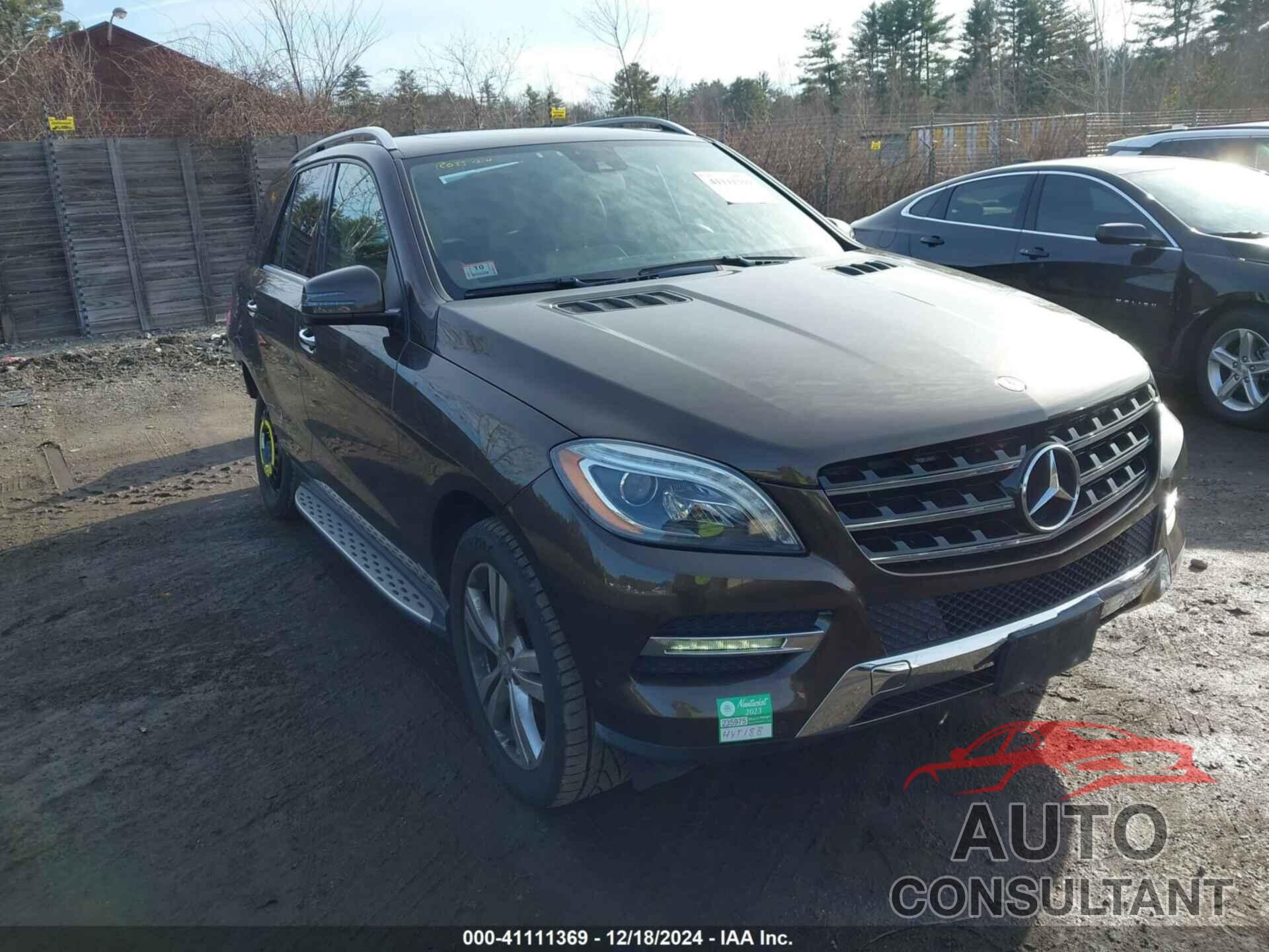 MERCEDES-BENZ ML 350 2014 - 4JGDA5HBXEA365865