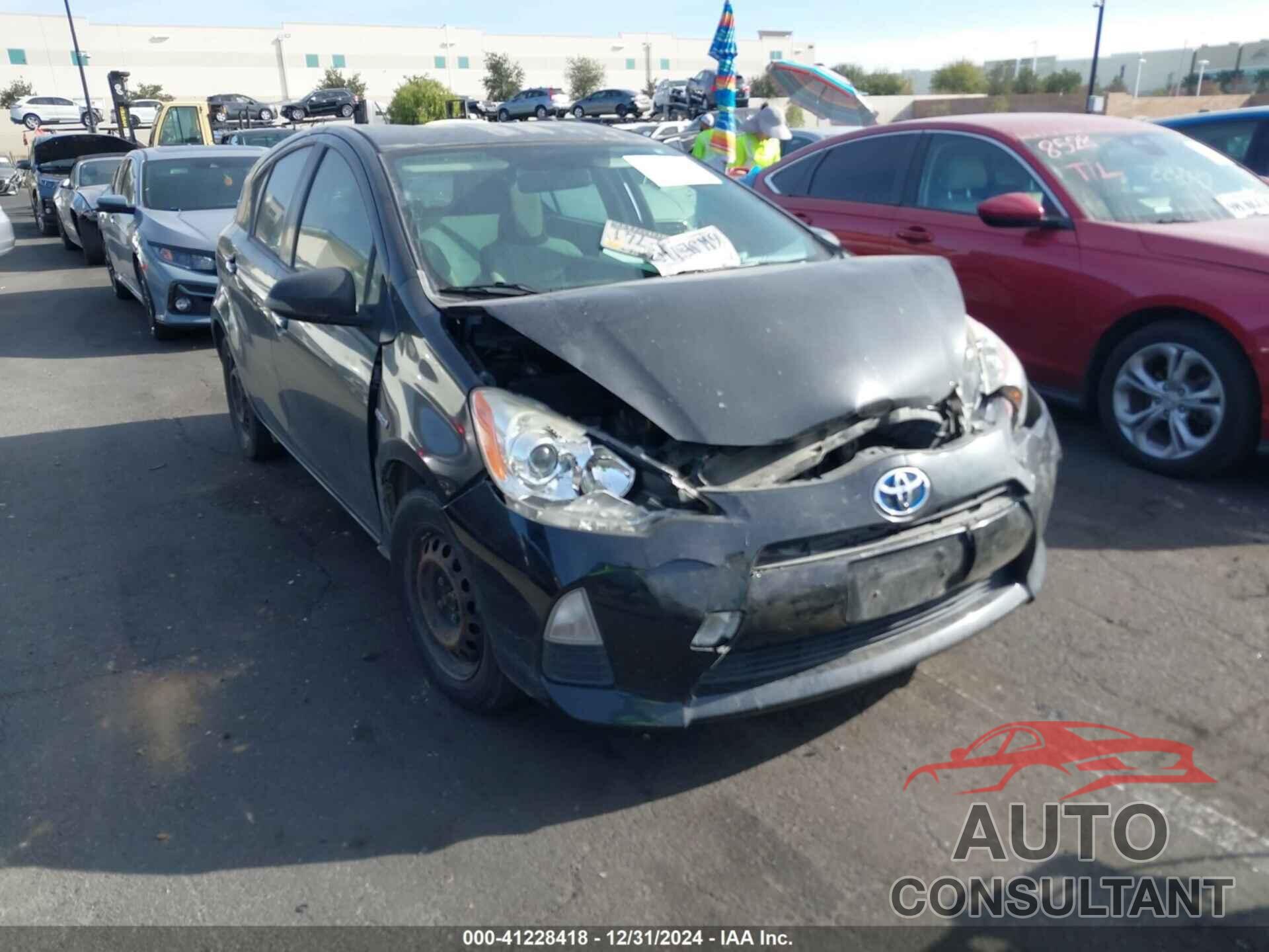 TOYOTA PRIUS C 2012 - JTDKDTB33C1511898