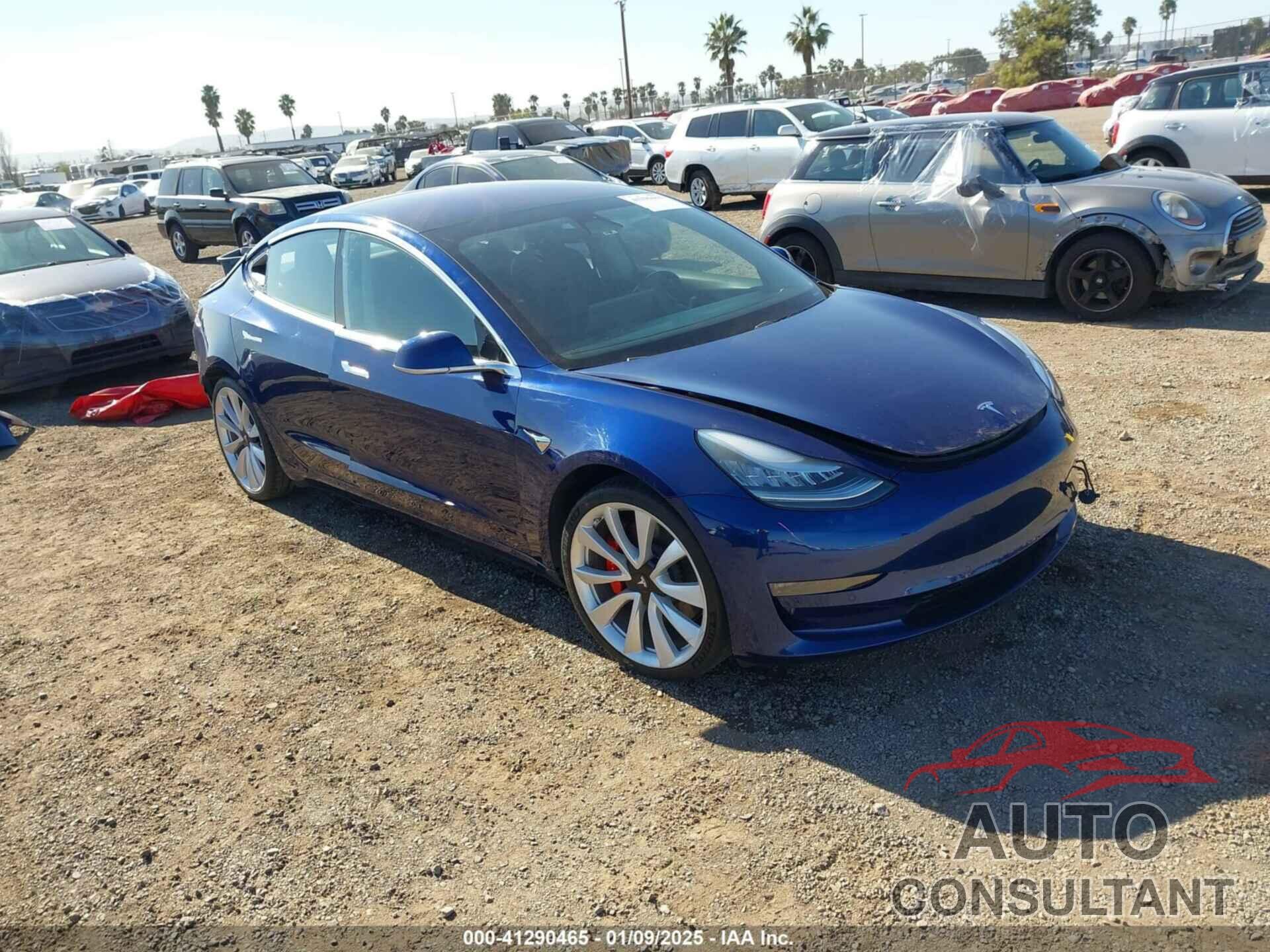 TESLA MODEL 3 2018 - 5YJ3E1EB8JF151475