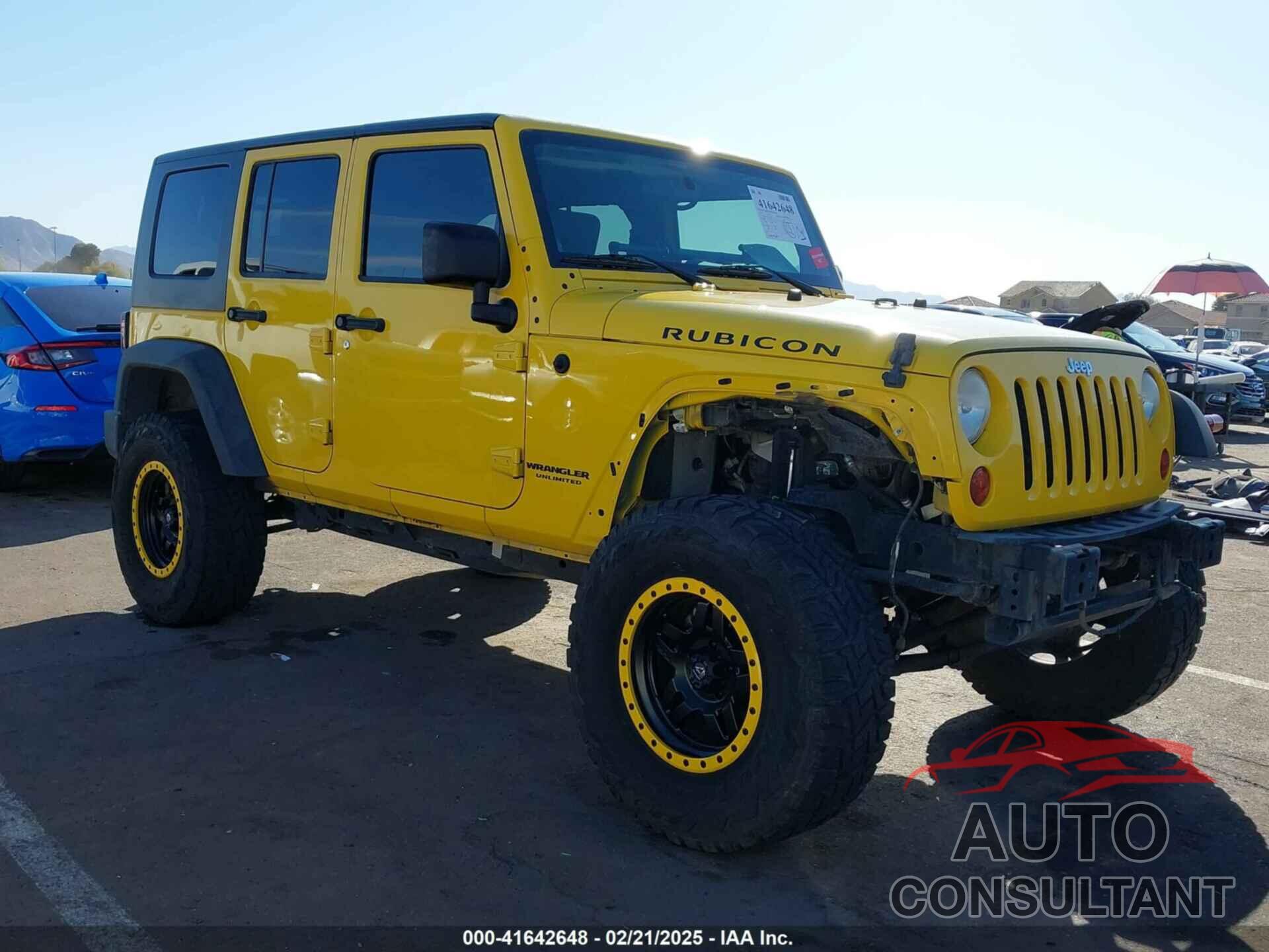 JEEP WRANGLER UNLIMITED 2009 - 1J8GA69119L700690