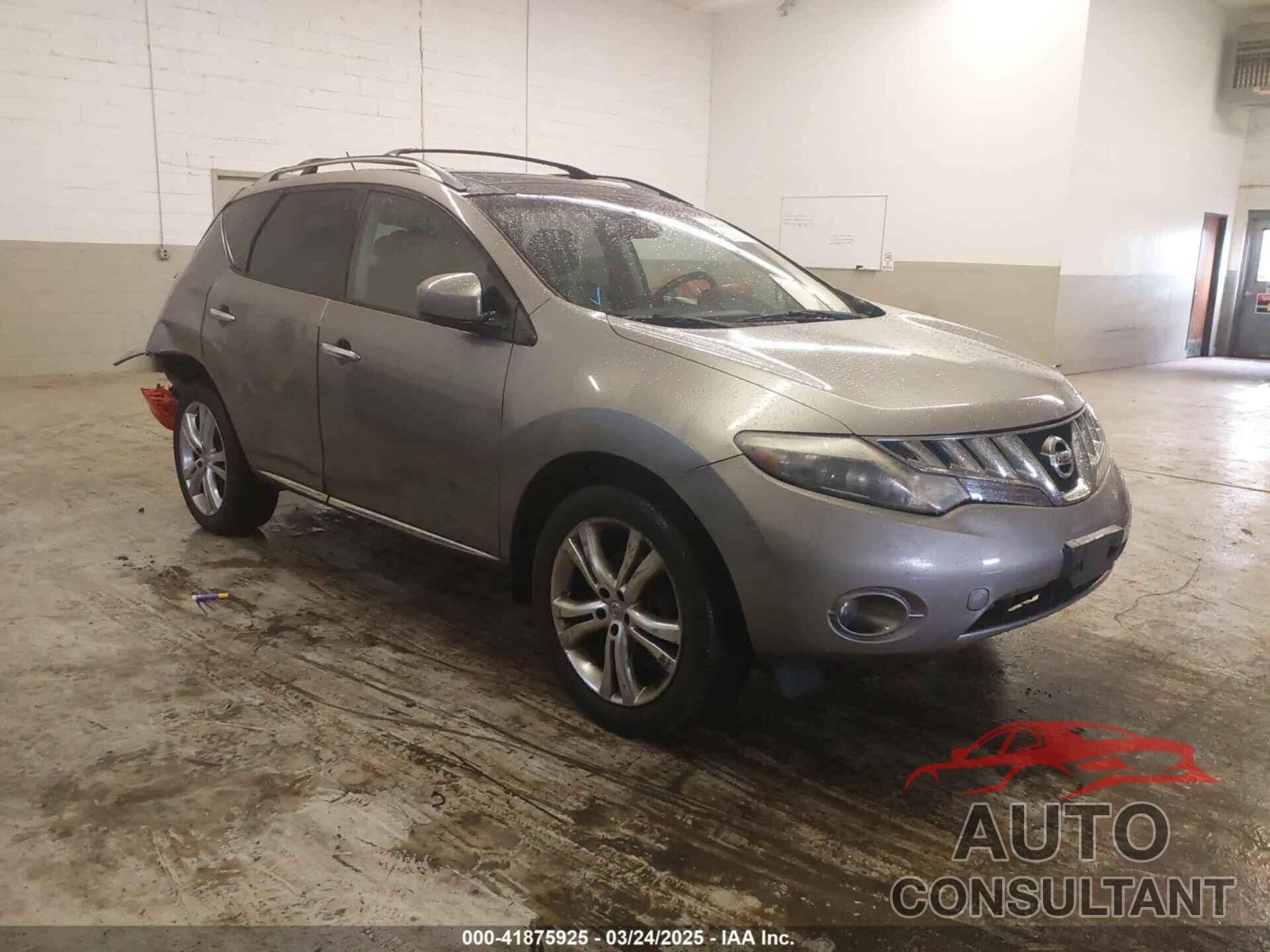 NISSAN MURANO 2010 - JN8AZ1MWXAW100429