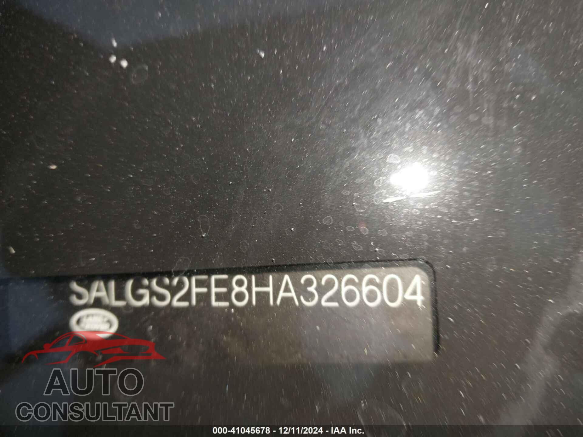 LAND ROVER RANGE ROVER 2017 - SALGS2FE8HA326604