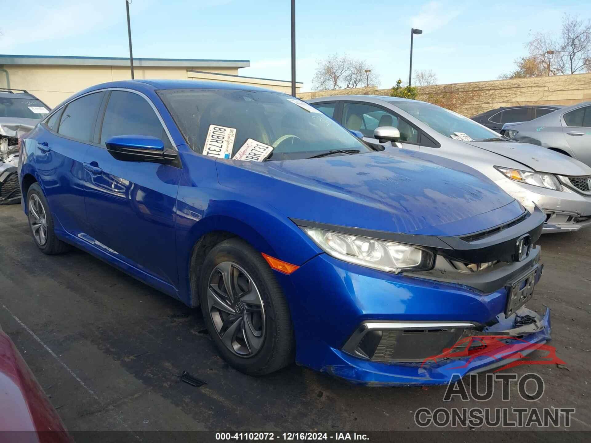 HONDA CIVIC 2020 - 19XFC2F69LE212965