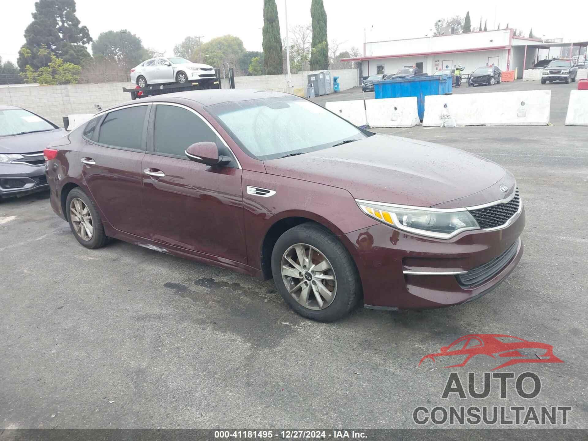 KIA OPTIMA 2016 - 5XXGT4L39GG102442