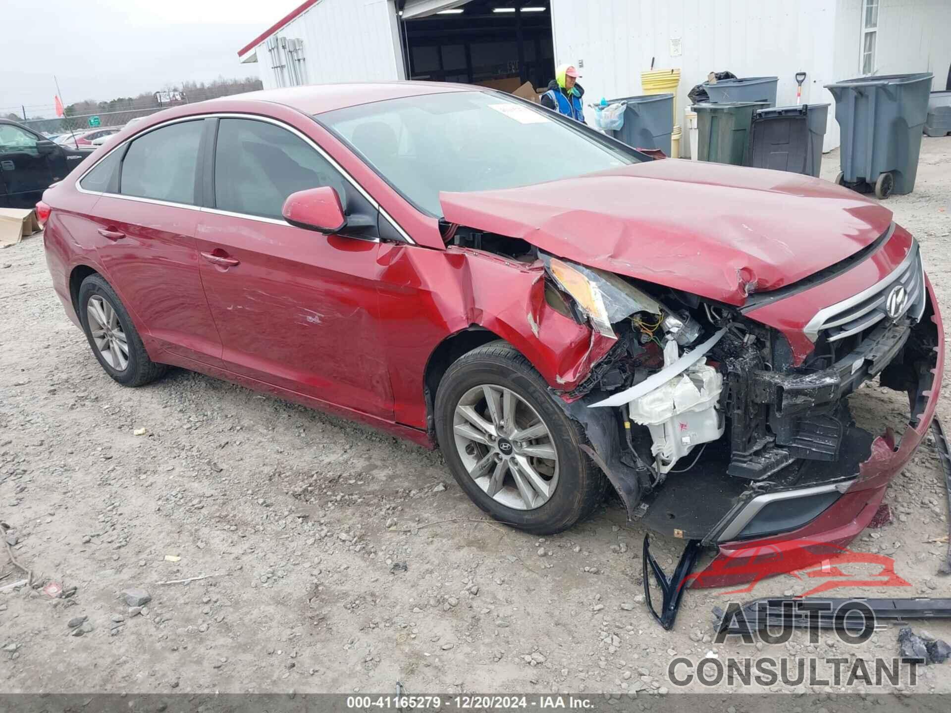 HYUNDAI SONATA 2016 - 5NPE24AFXGH289721