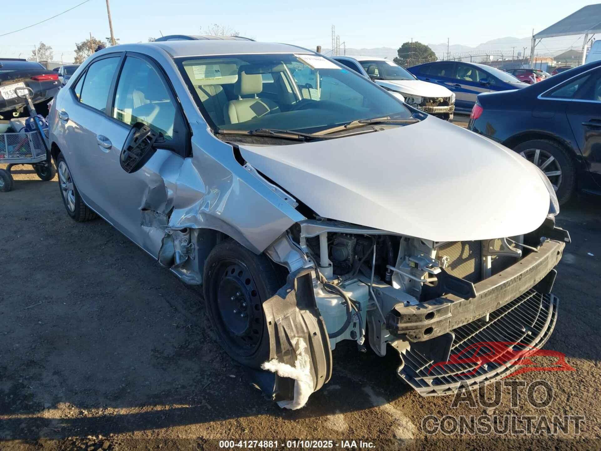 TOYOTA COROLLA 2015 - 2T1BURHE7FC369518