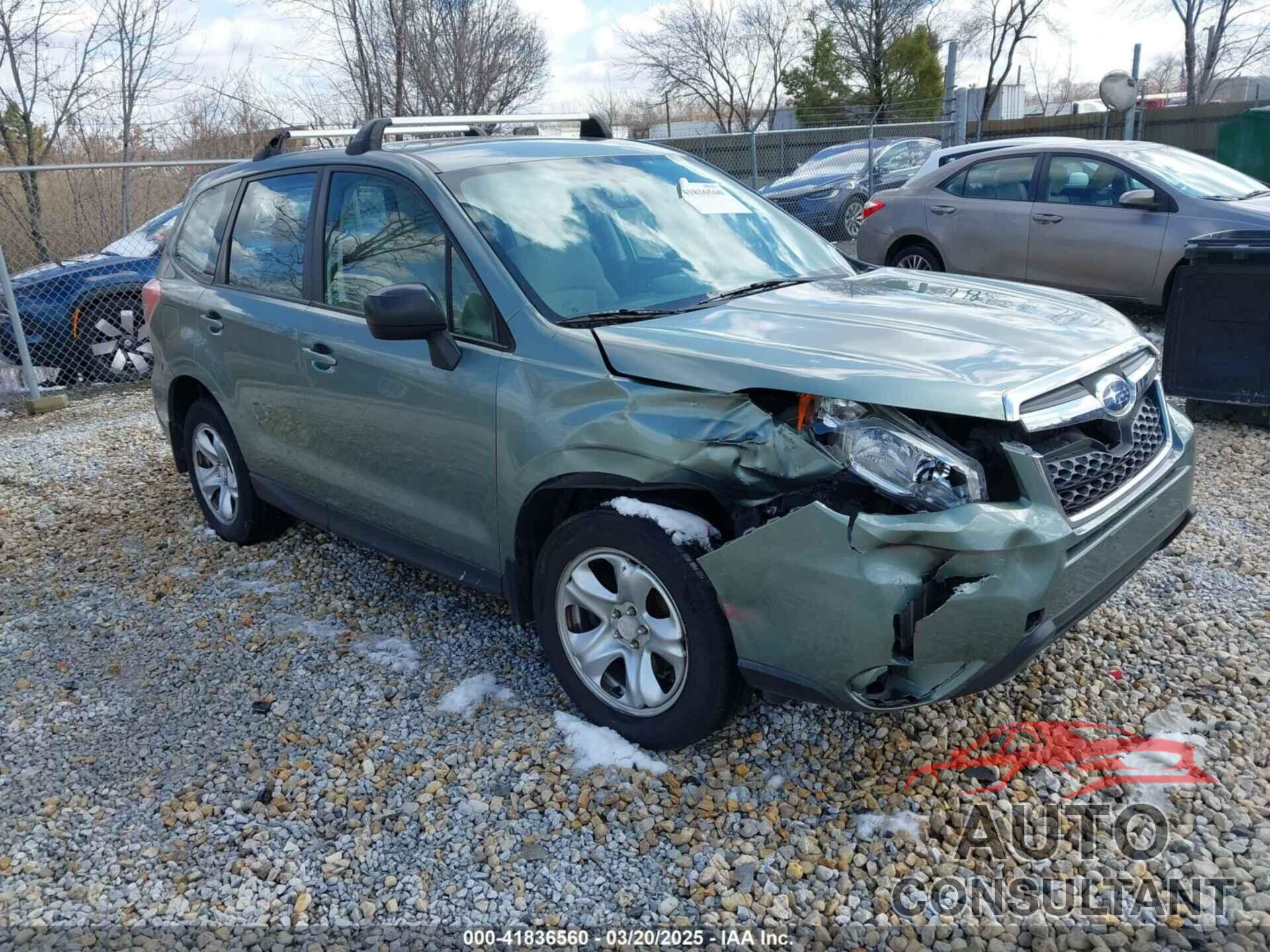 SUBARU FORESTER 2014 - JF2SJAAC0EG433483