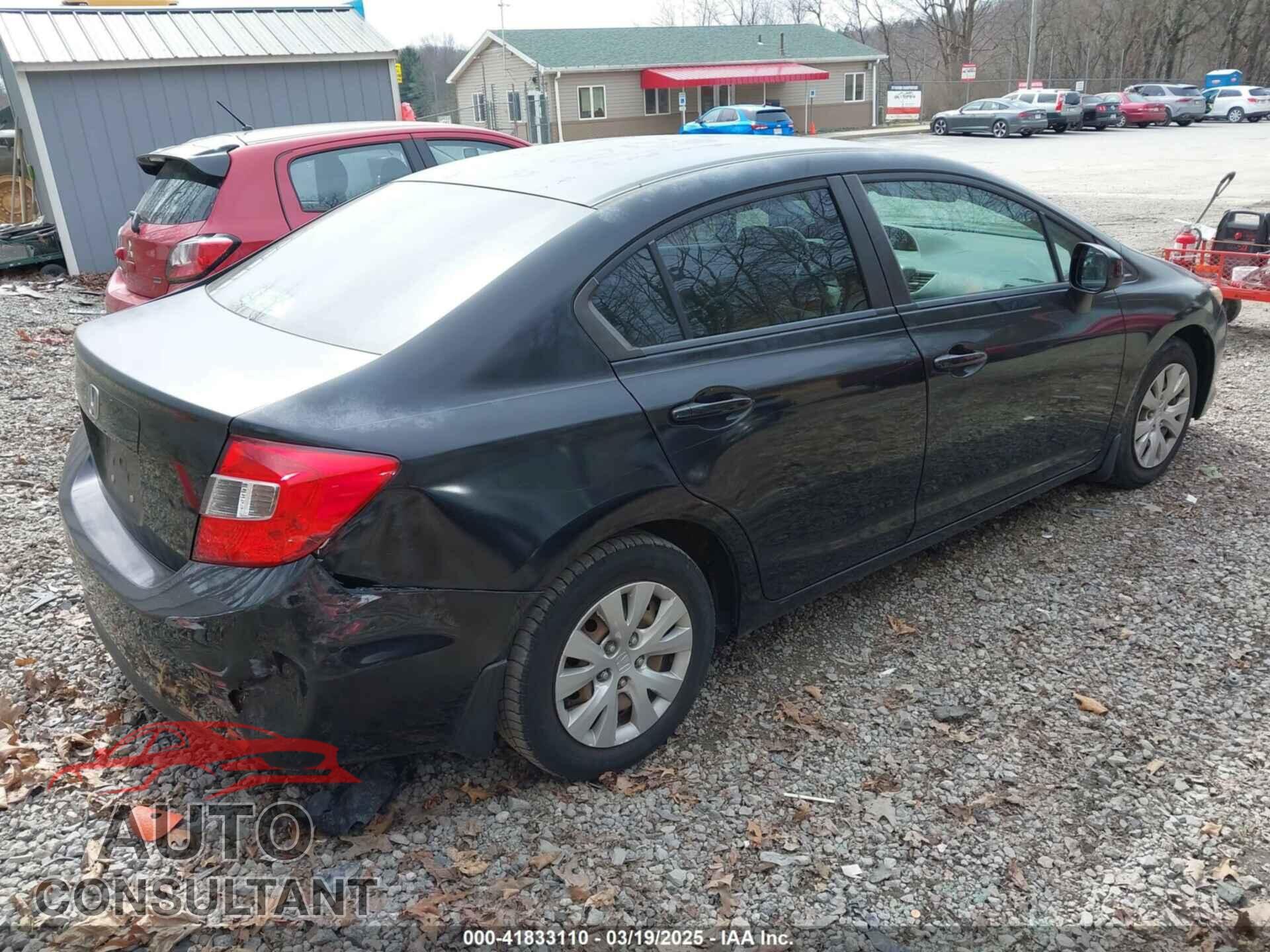 HONDA CIVIC 2012 - 2HGFB2F5XCH610699