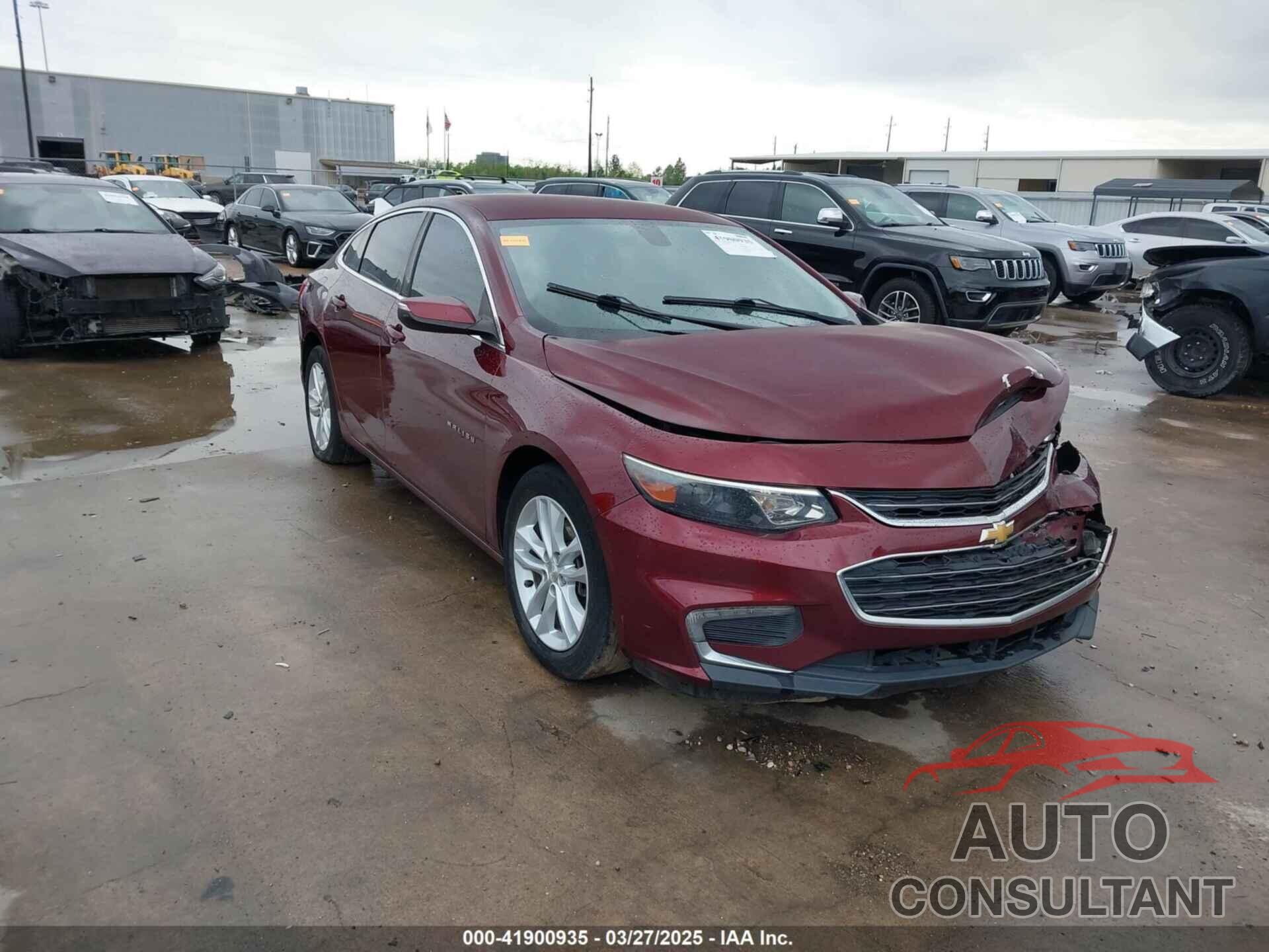 CHEVROLET MALIBU 2016 - 1G1ZE5ST3GF258946