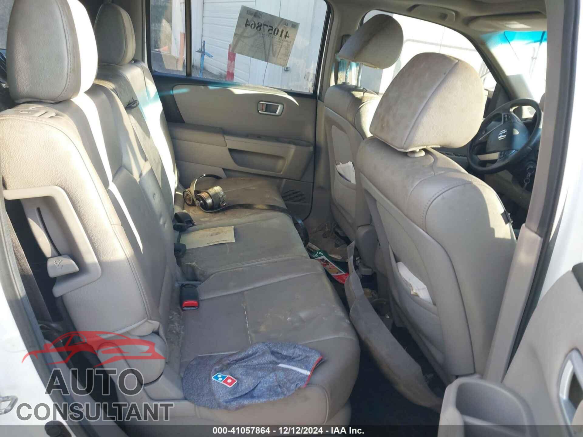 HONDA PILOT 2012 - 5FNYF4H50CB084075