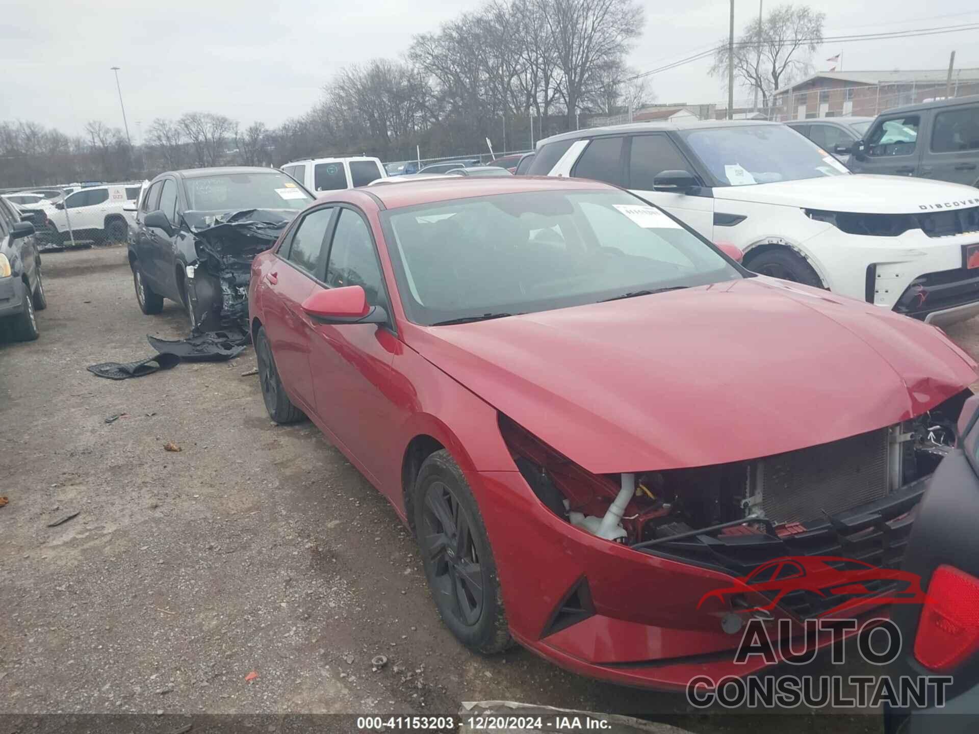 HYUNDAI ELANTRA HYBRID 2021 - KMHLM4AJ2MU011866