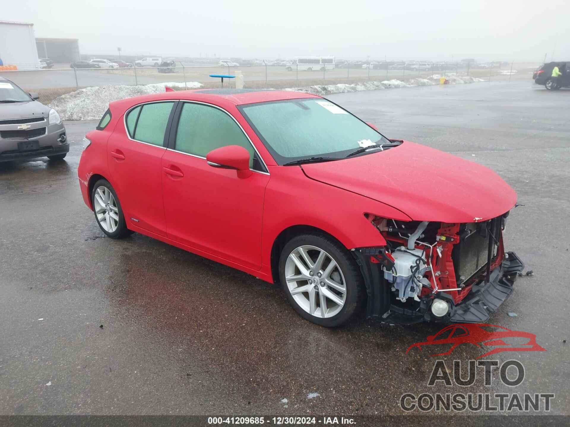 LEXUS CT 200H 2014 - JTHKD5BH6E2190426