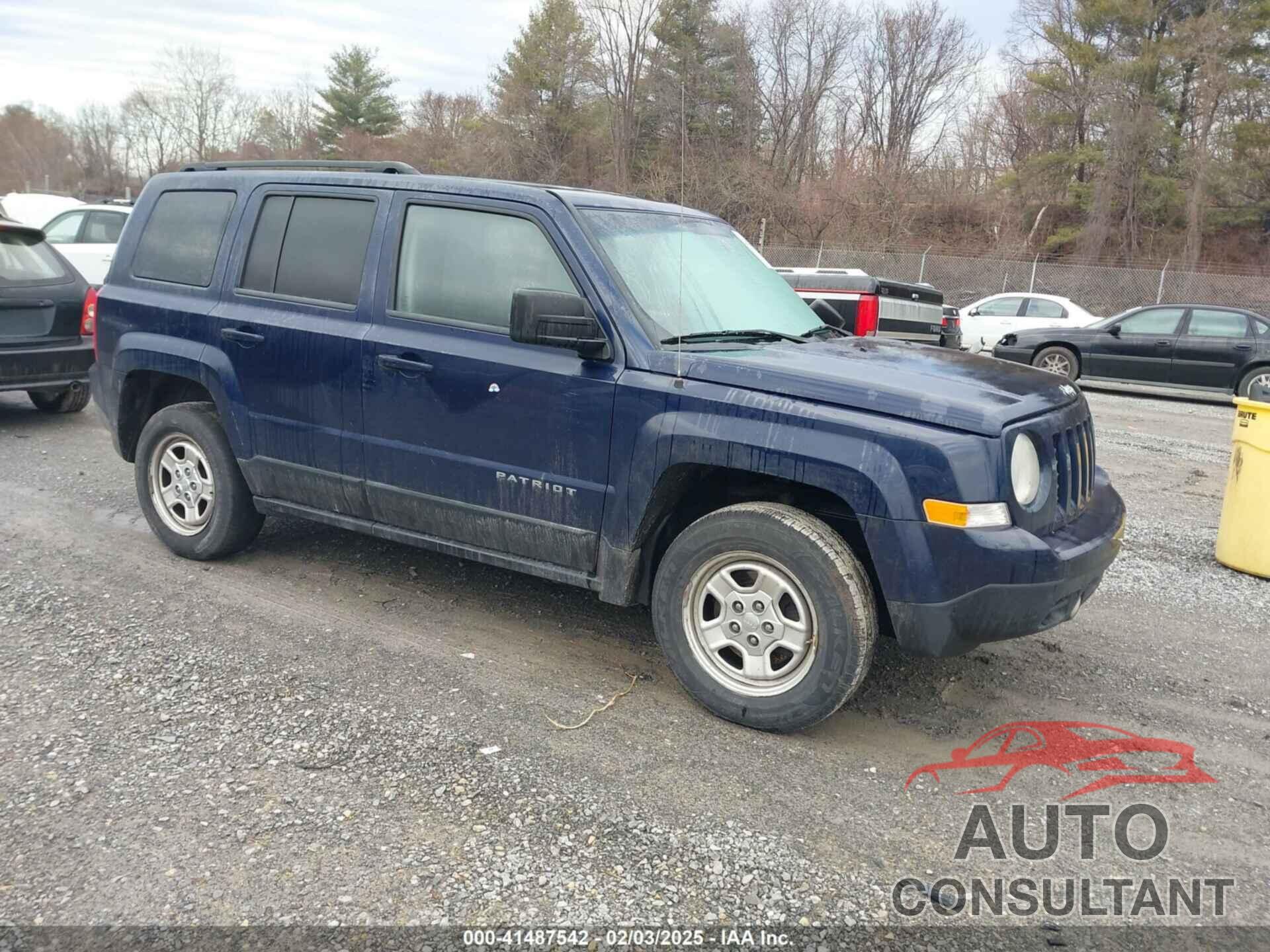 JEEP PATRIOT 2012 - 1C4NJRBB3CD576619