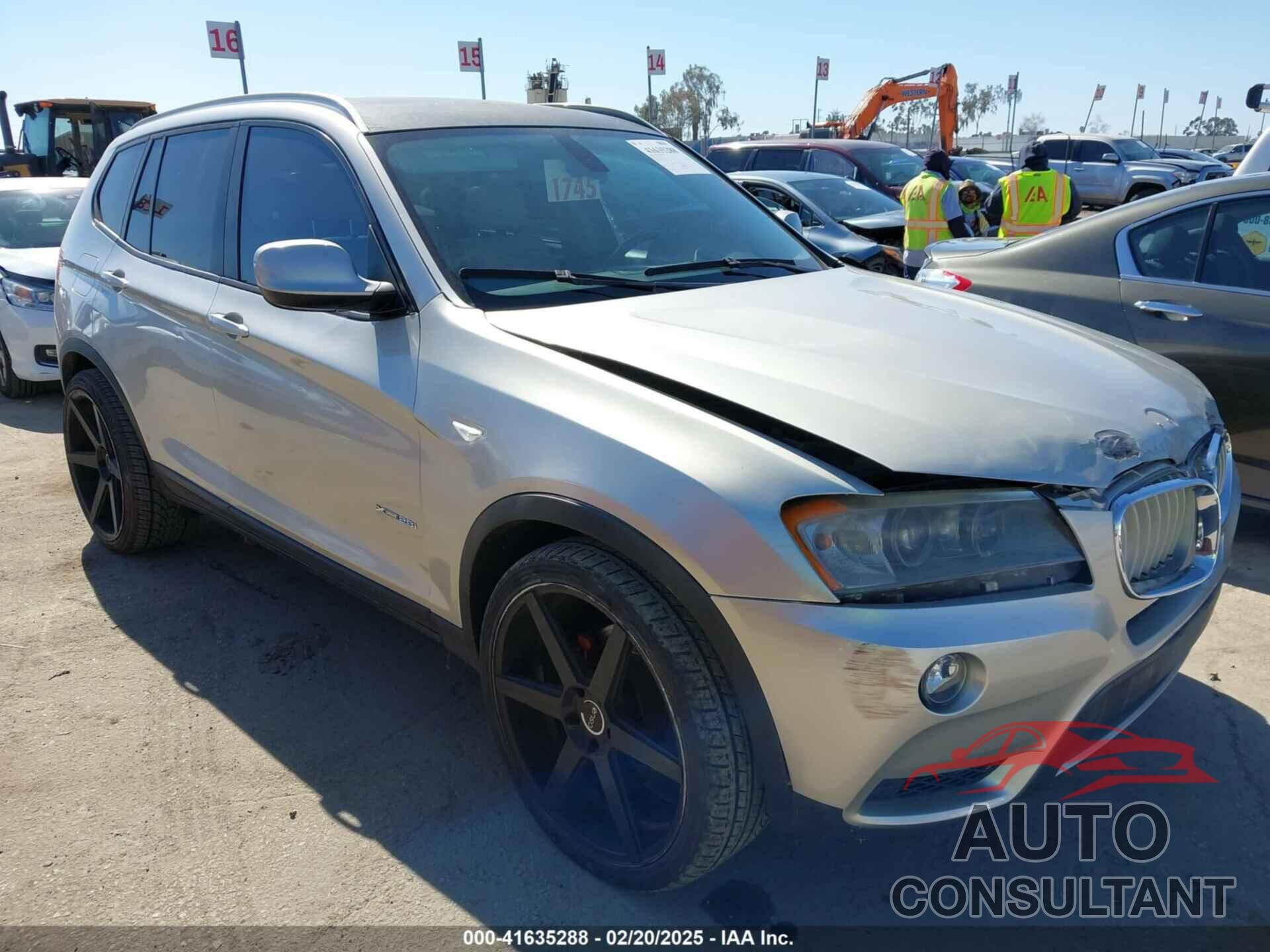 BMW X3 2011 - 5UXWX5C55BL709484
