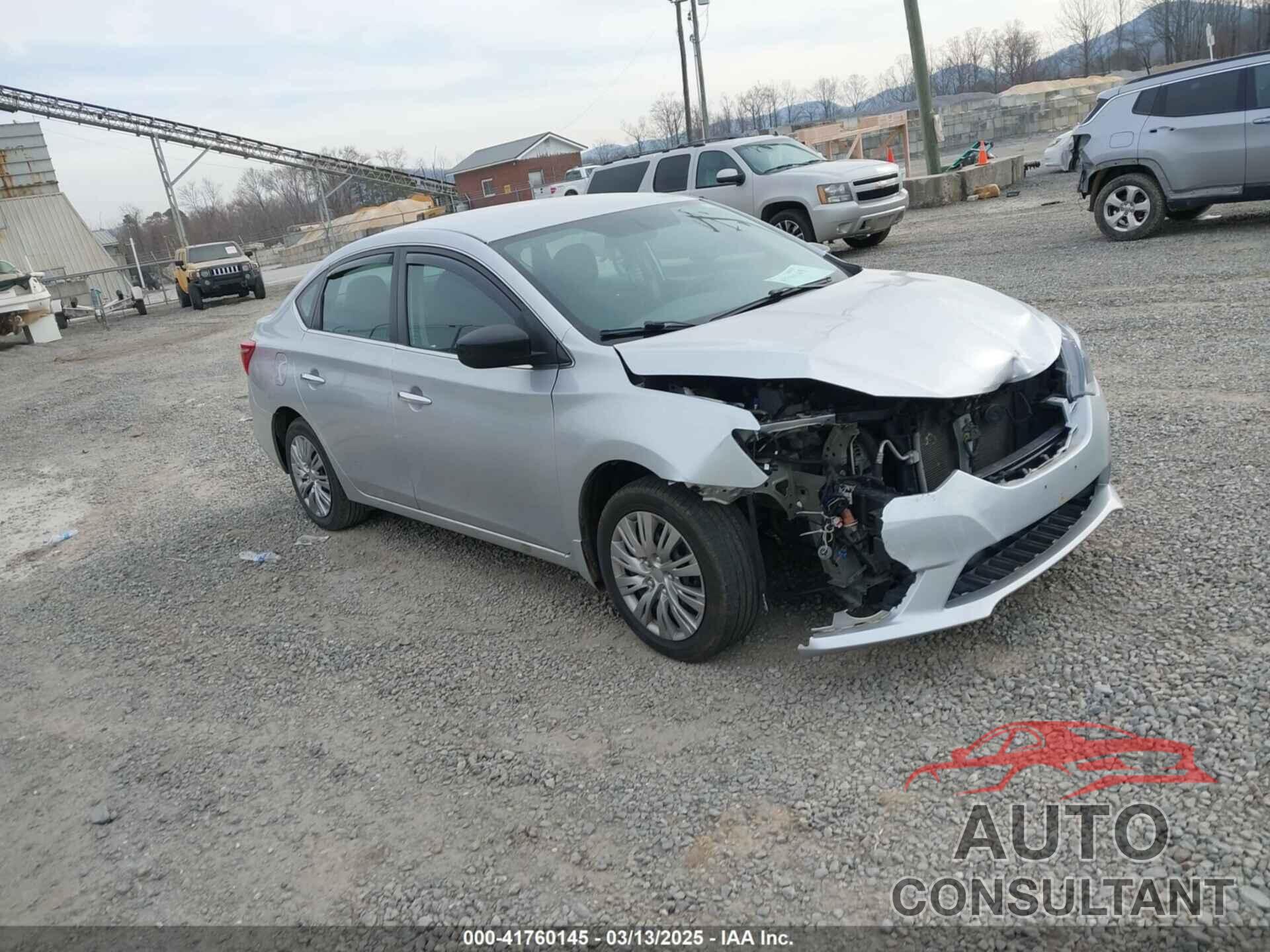 NISSAN SENTRA 2017 - 3N1AB7AP8HY377389
