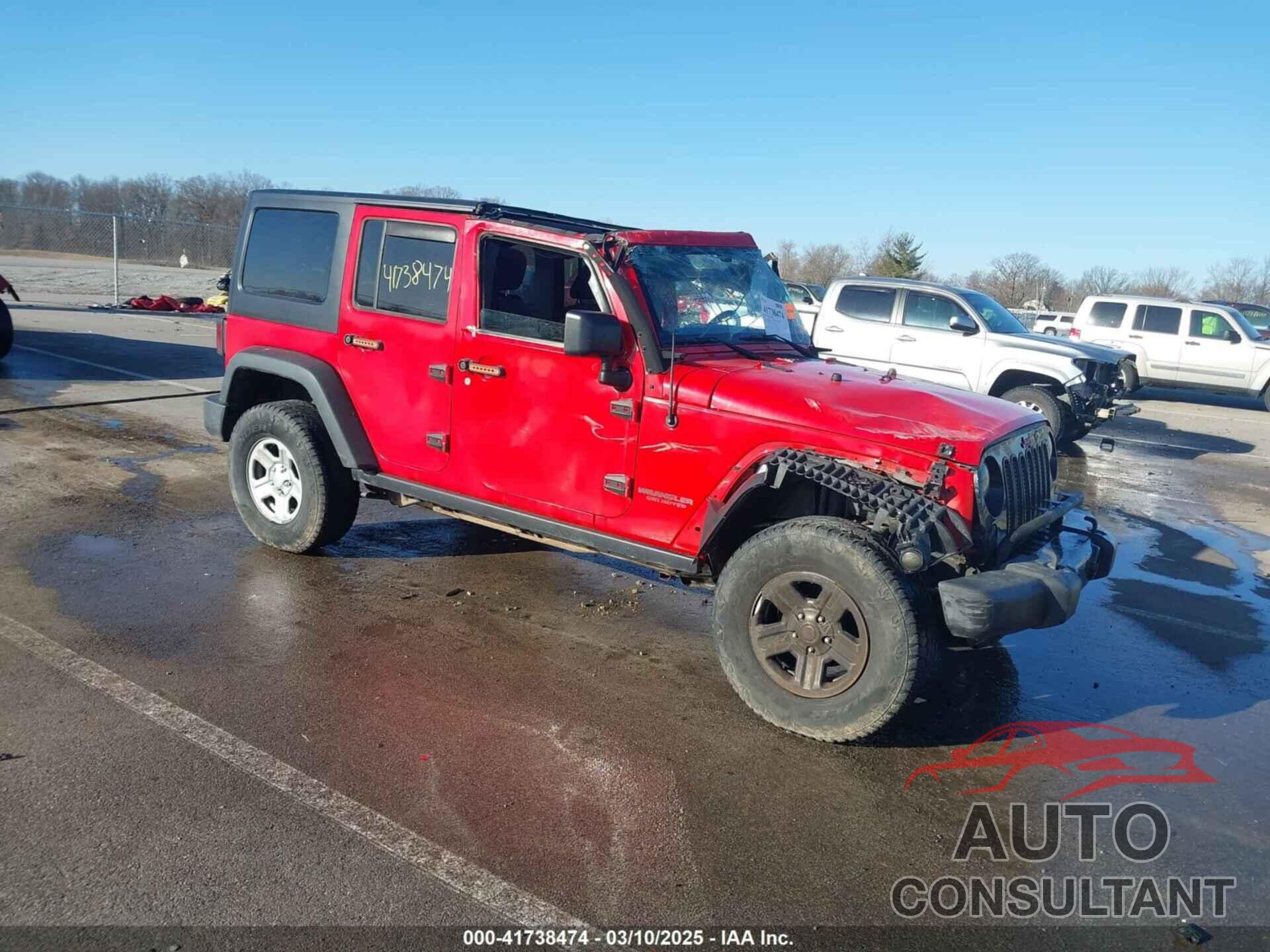 JEEP WRANGLER UNLIMITED 2016 - 1C4BJWDG9GL289565