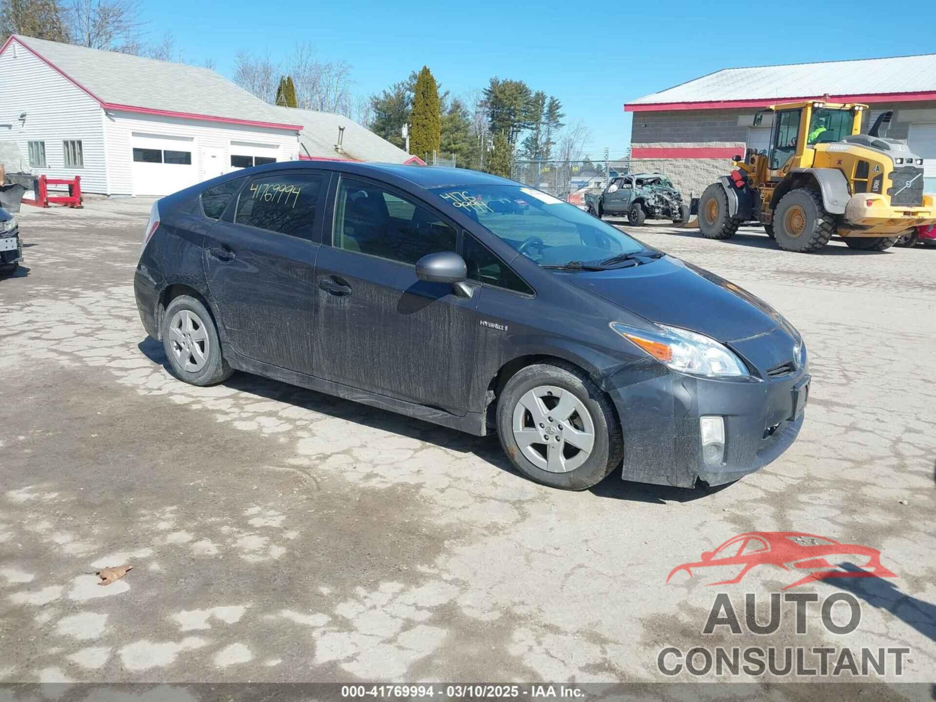 TOYOTA PRIUS 2011 - JTDKN3DU3B5275506