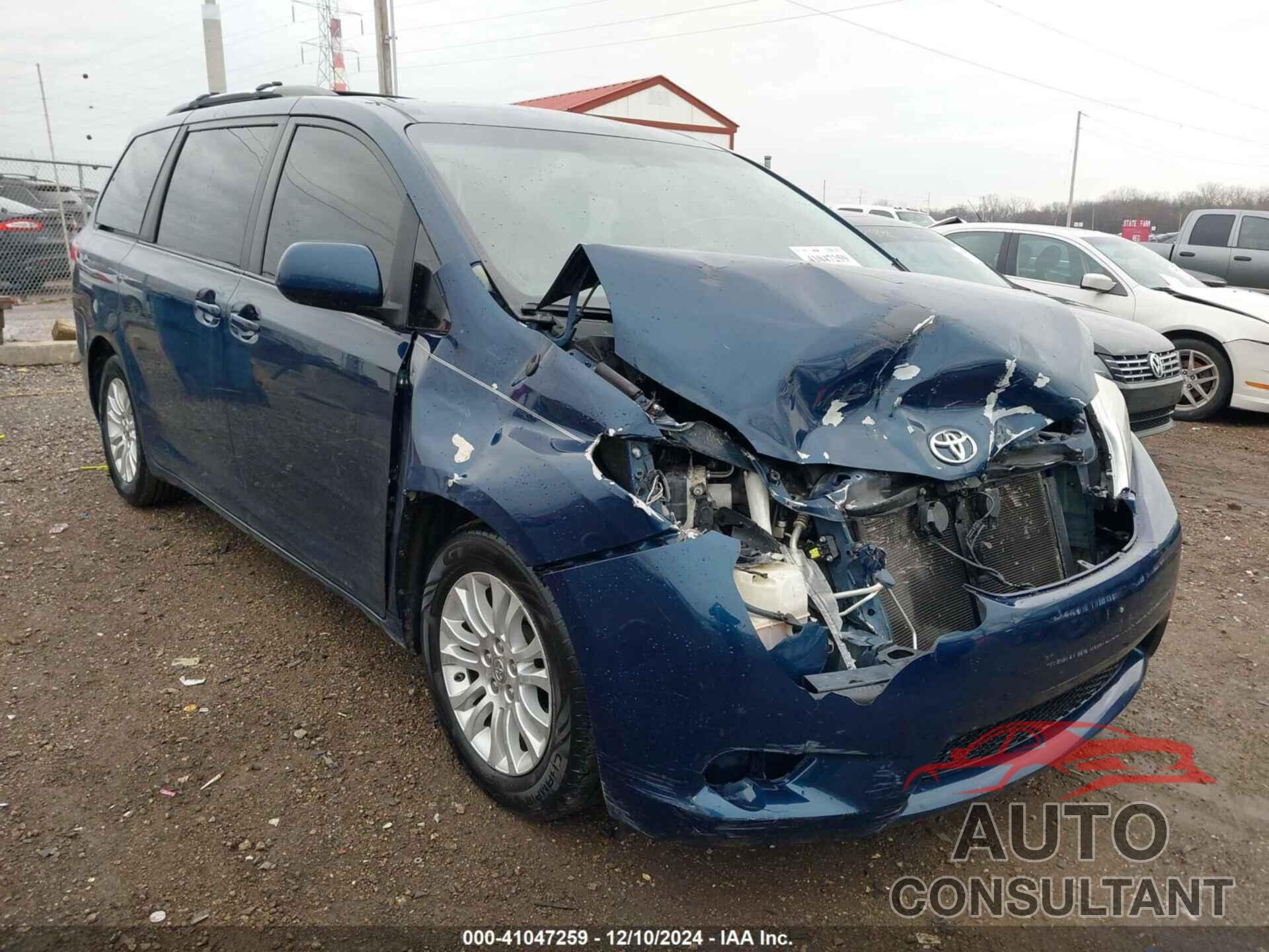 TOYOTA SIENNA 2012 - 5TDYK3DC1CS203712