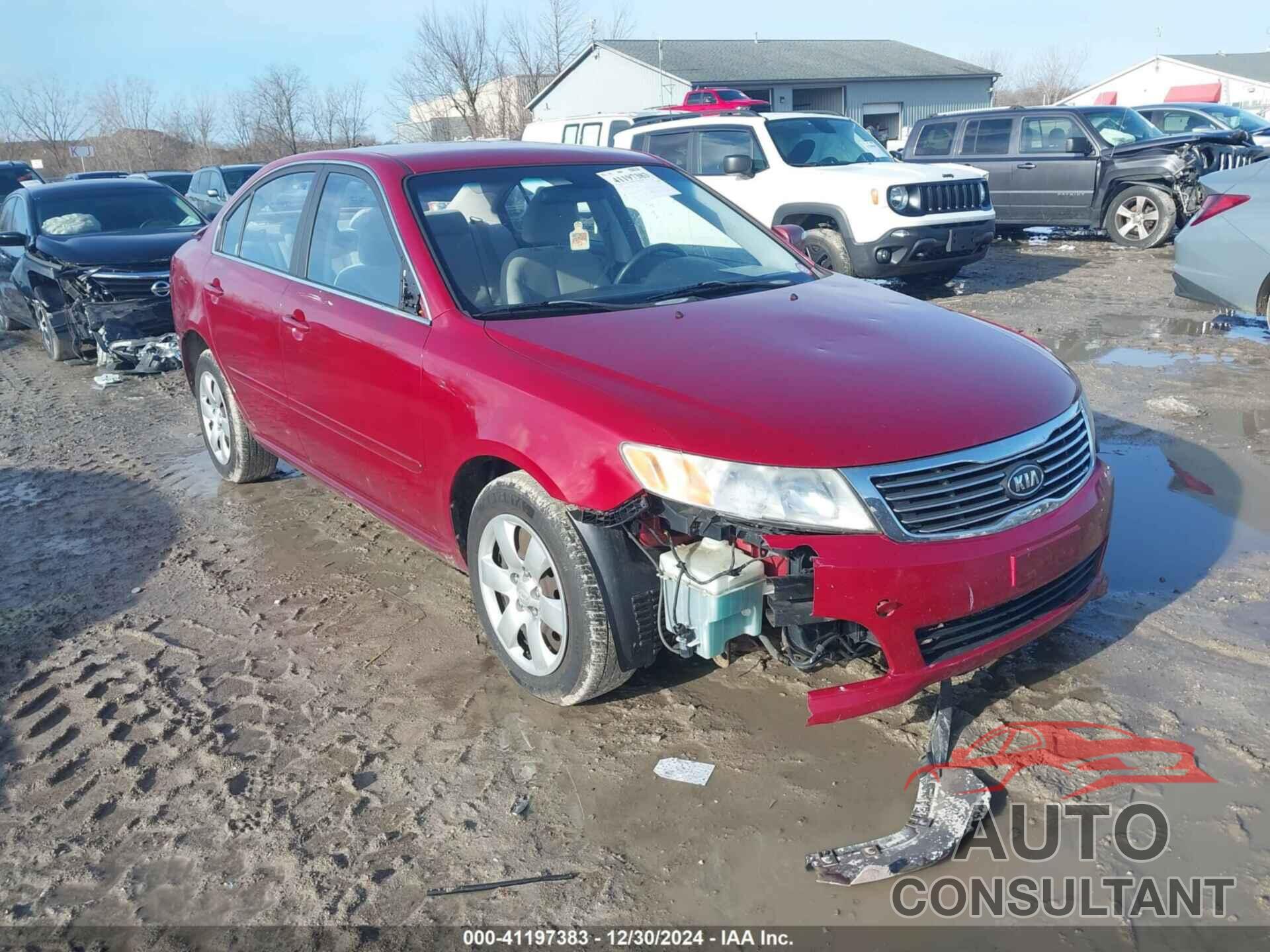 KIA OPTIMA 2009 - KNAGE228295324935