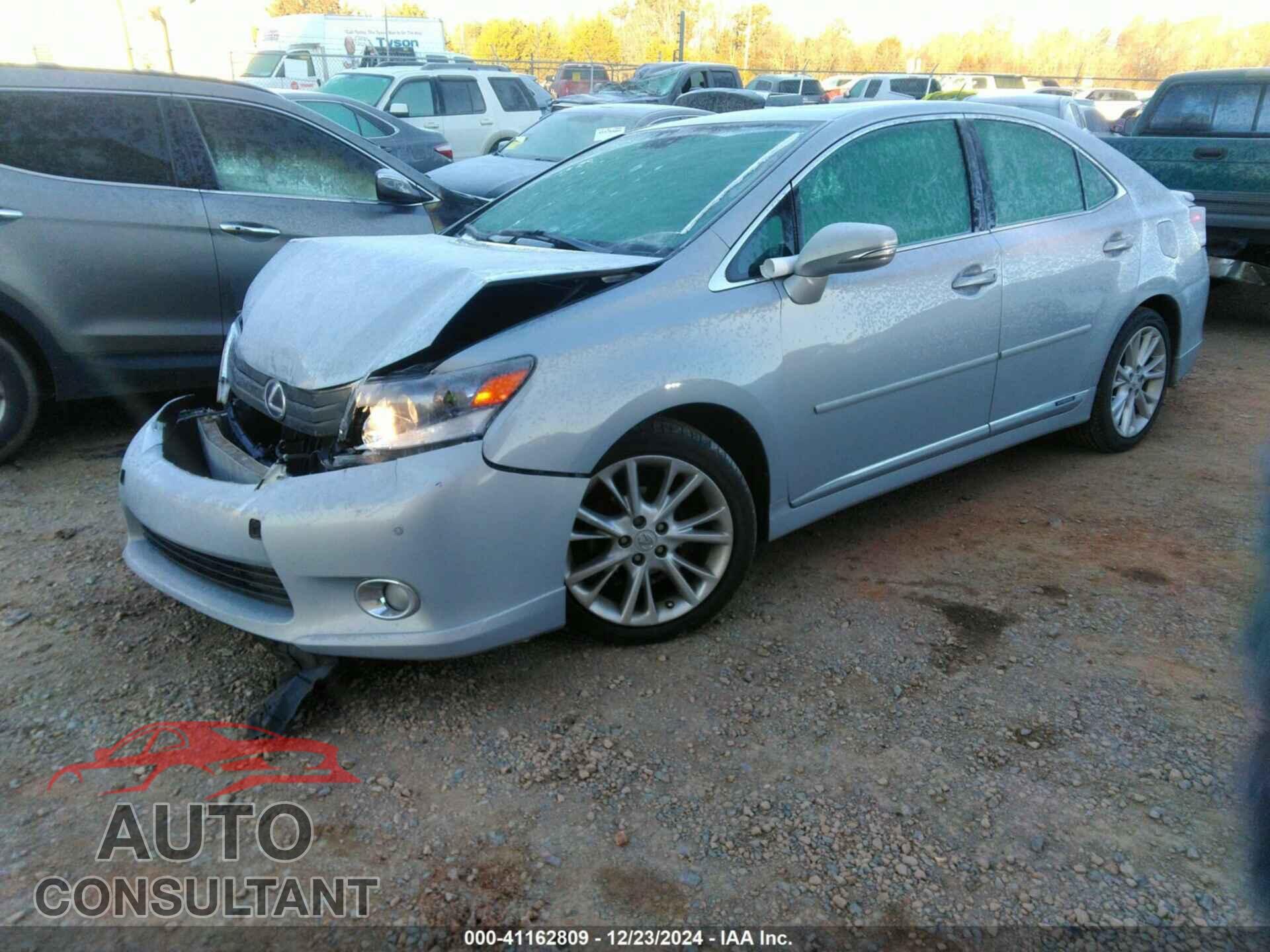 LEXUS HS 250H 2010 - JTHBB1BA6A2010857