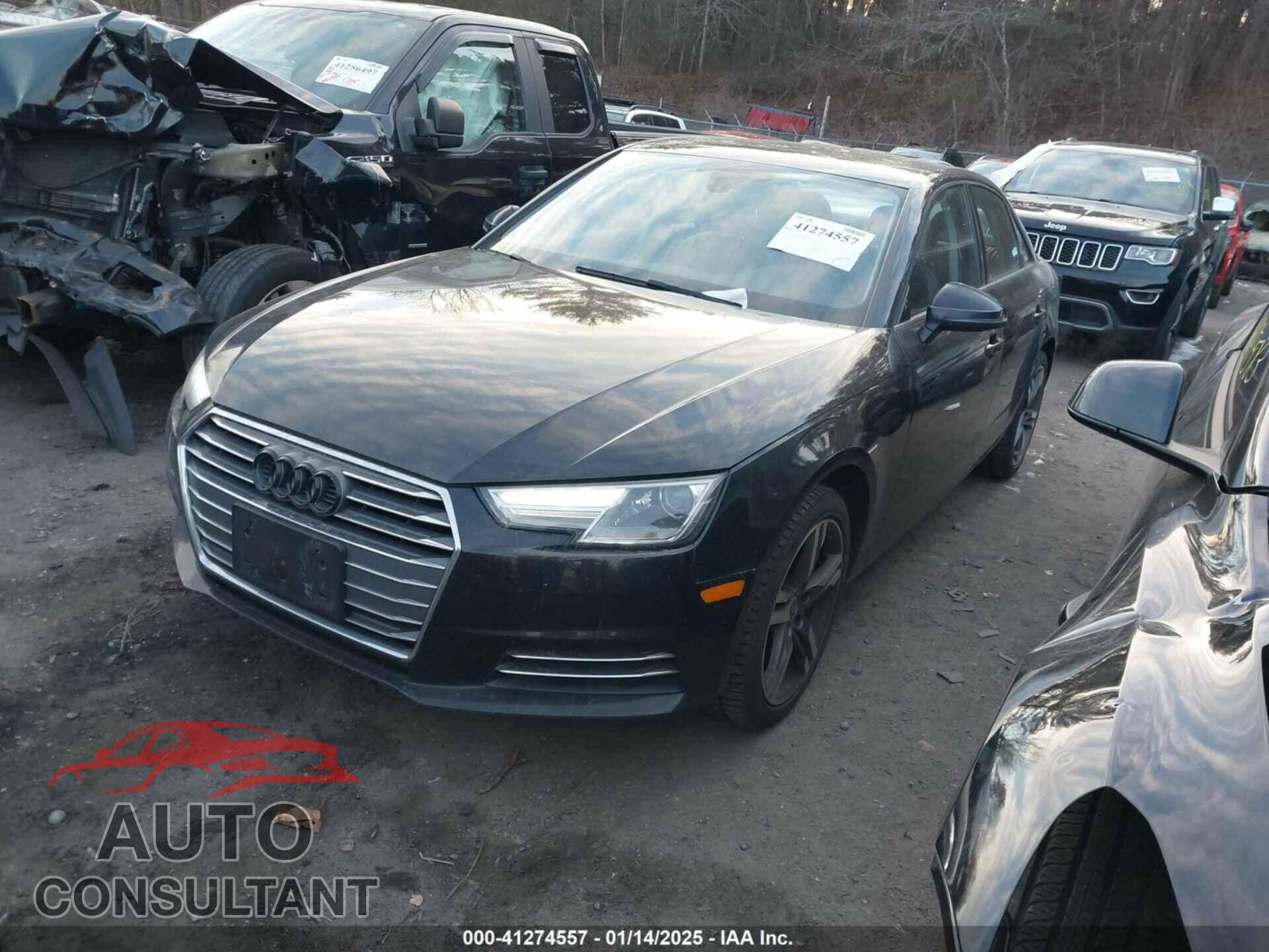 AUDI A4 2017 - WAUGMAF46HN036581