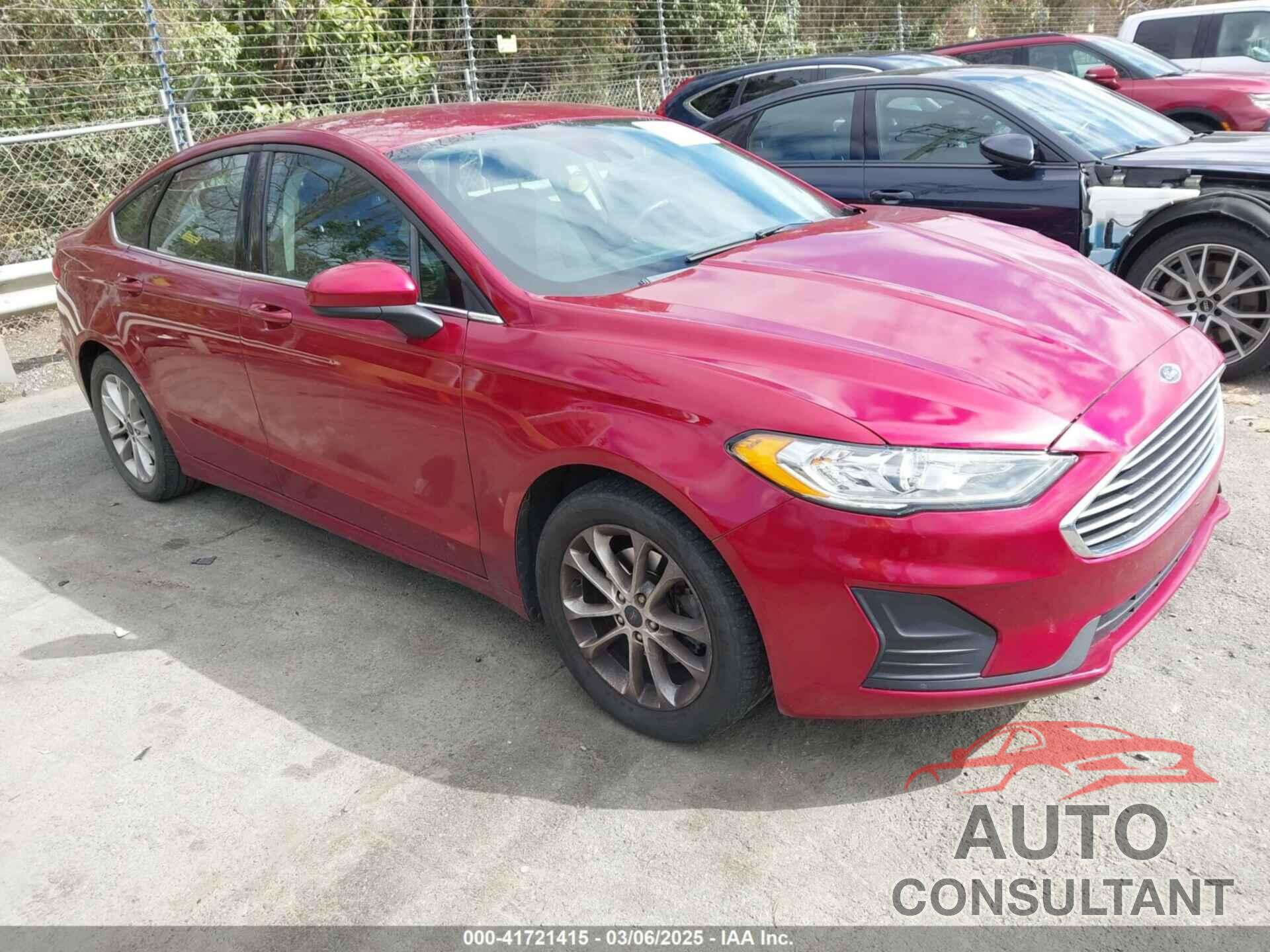 FORD FUSION 2019 - 3FA6P0HD1KR246562