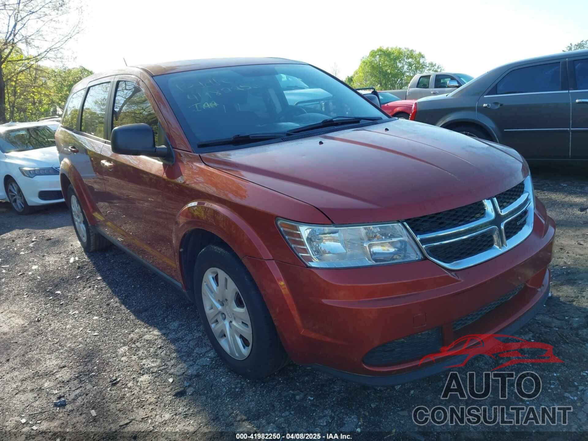 DODGE JOURNEY 2014 - 3C4PDCAB9ET245801