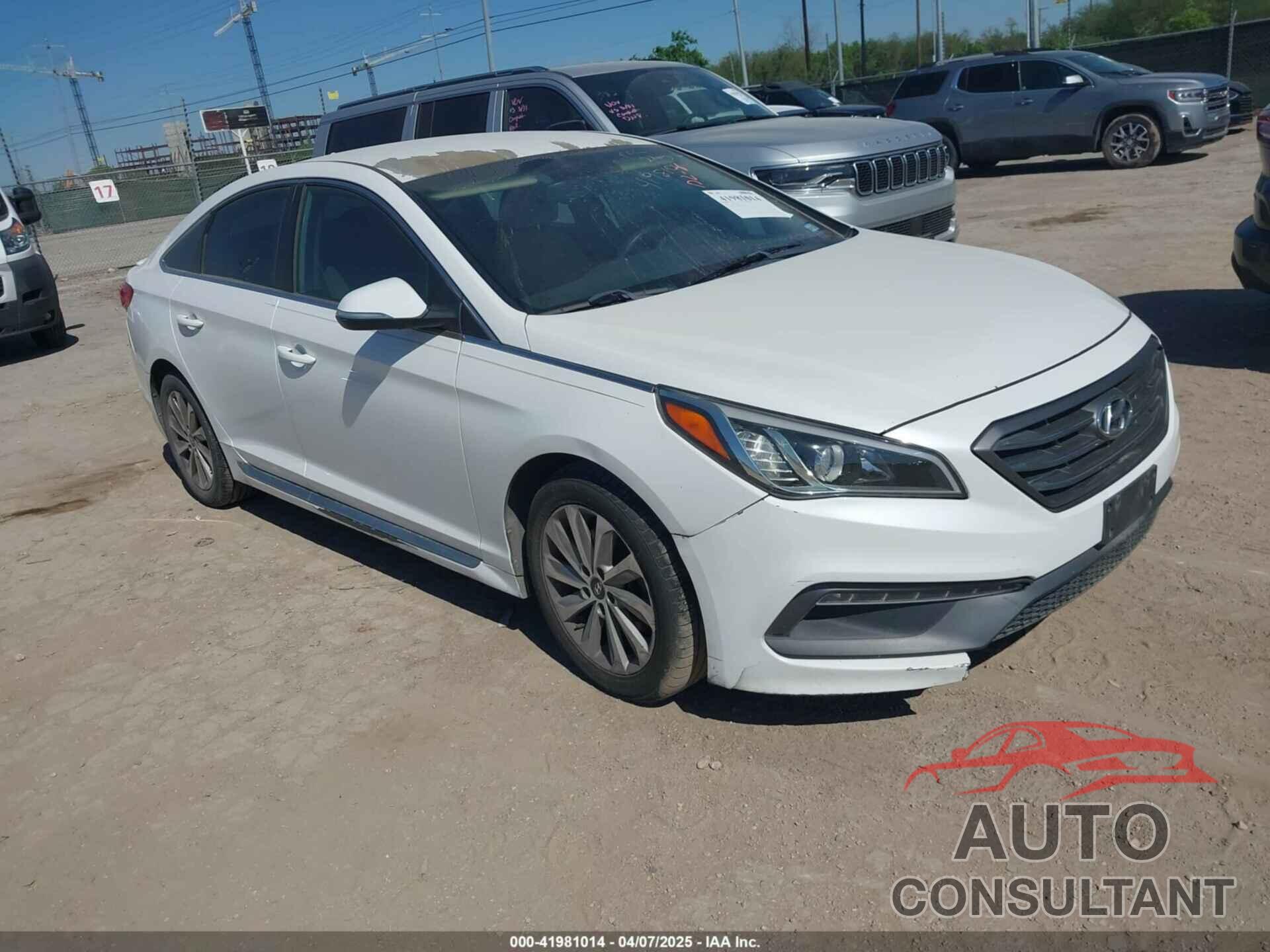 HYUNDAI SONATA 2015 - 5NPE34AF0FH049654