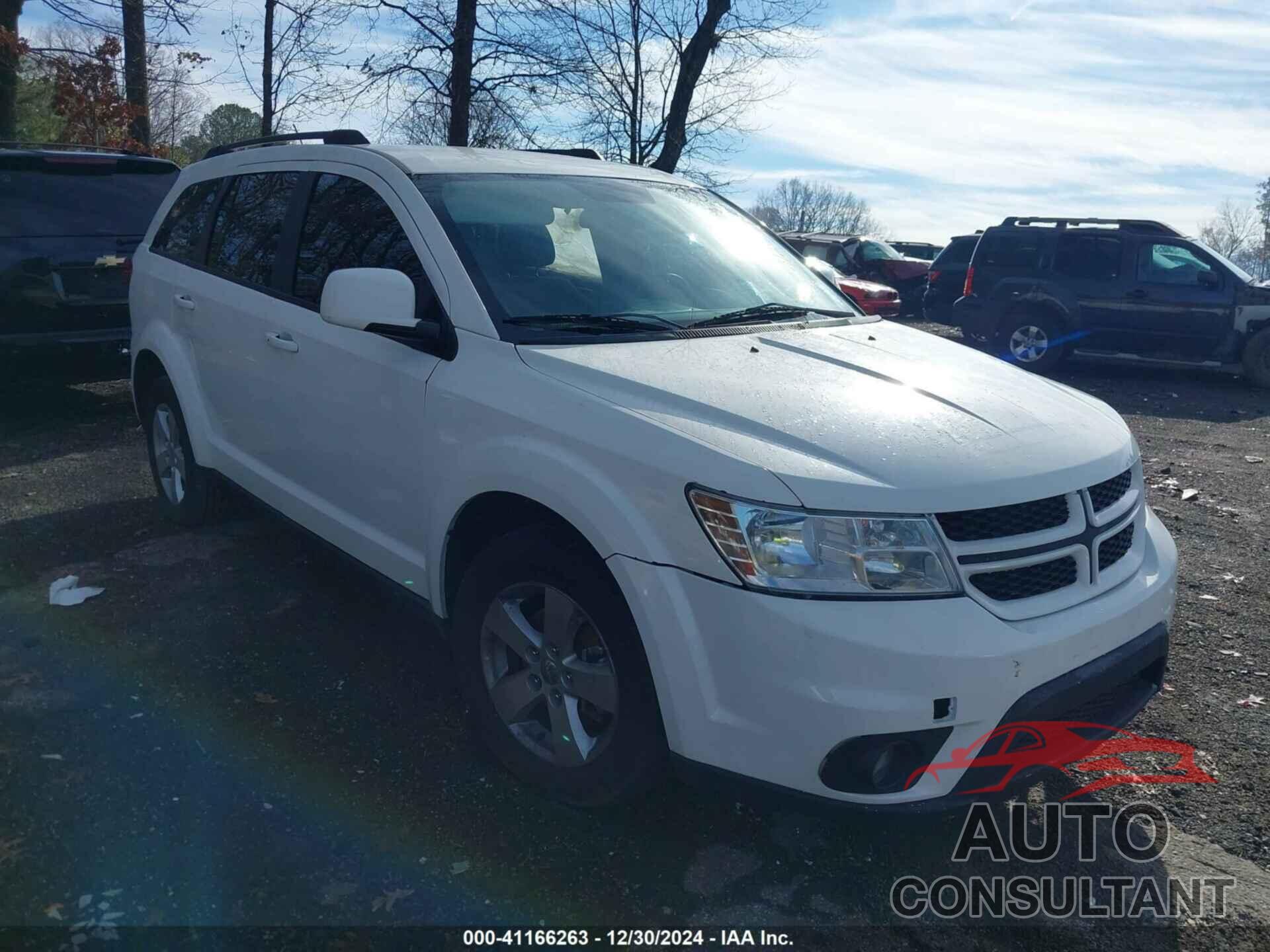 DODGE JOURNEY 2012 - 3C4PDCBG2CT141447