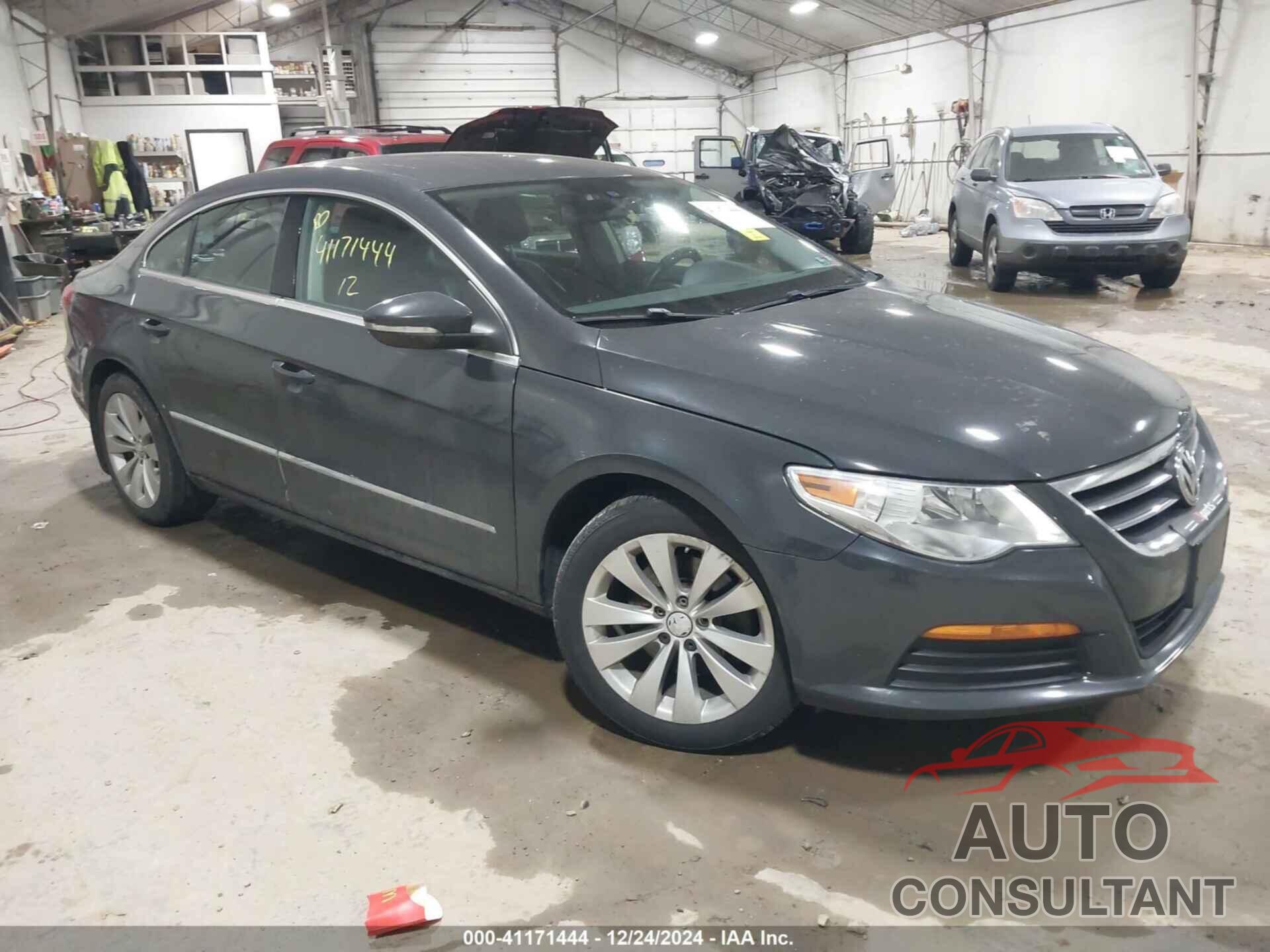 VOLKSWAGEN CC 2012 - WVWMP7AN5CE504261