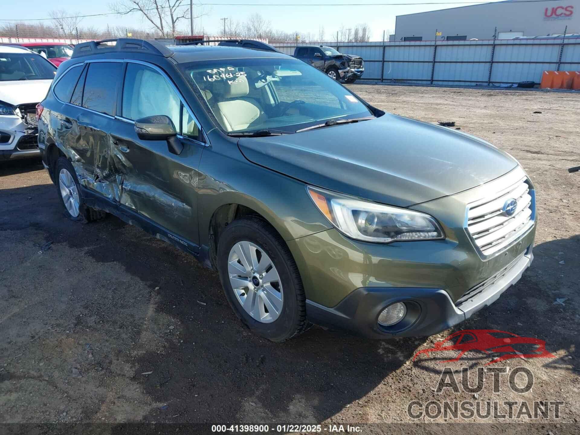 SUBARU OUTBACK 2015 - 4S4BSBHCXF3344211