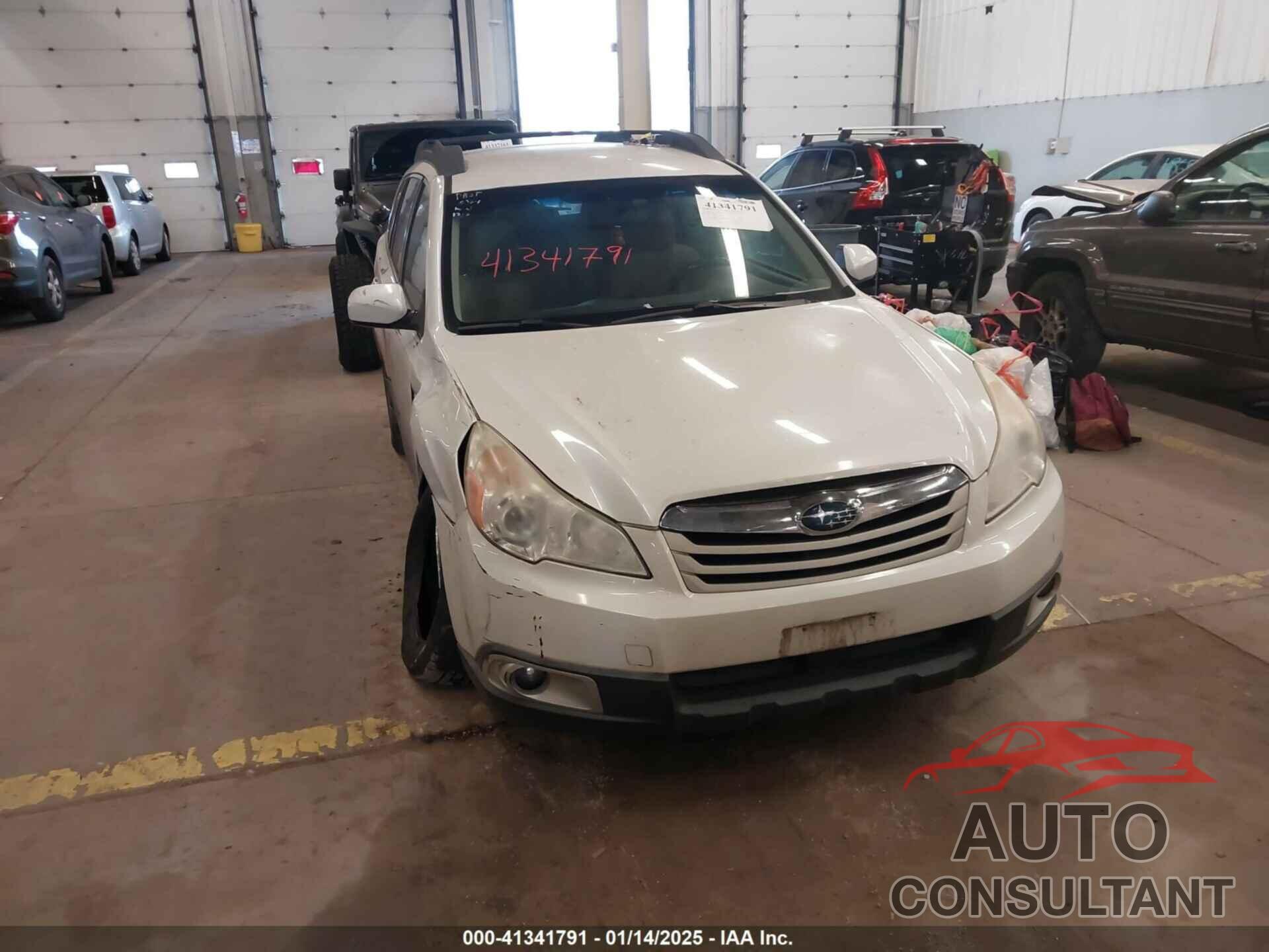 SUBARU OUTBACK 2012 - 4S4BRBBC9C3215585