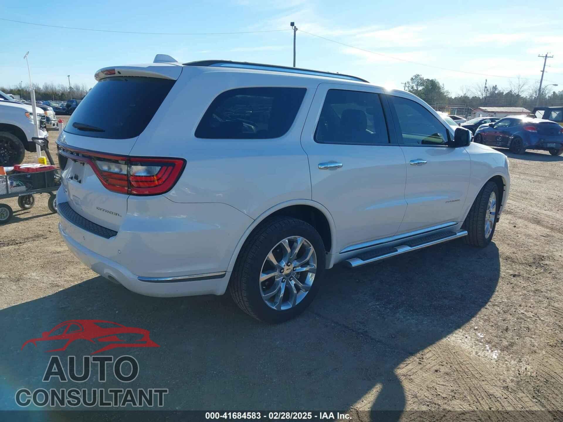 DODGE DURANGO 2017 - 1C4SDJET1HC757442