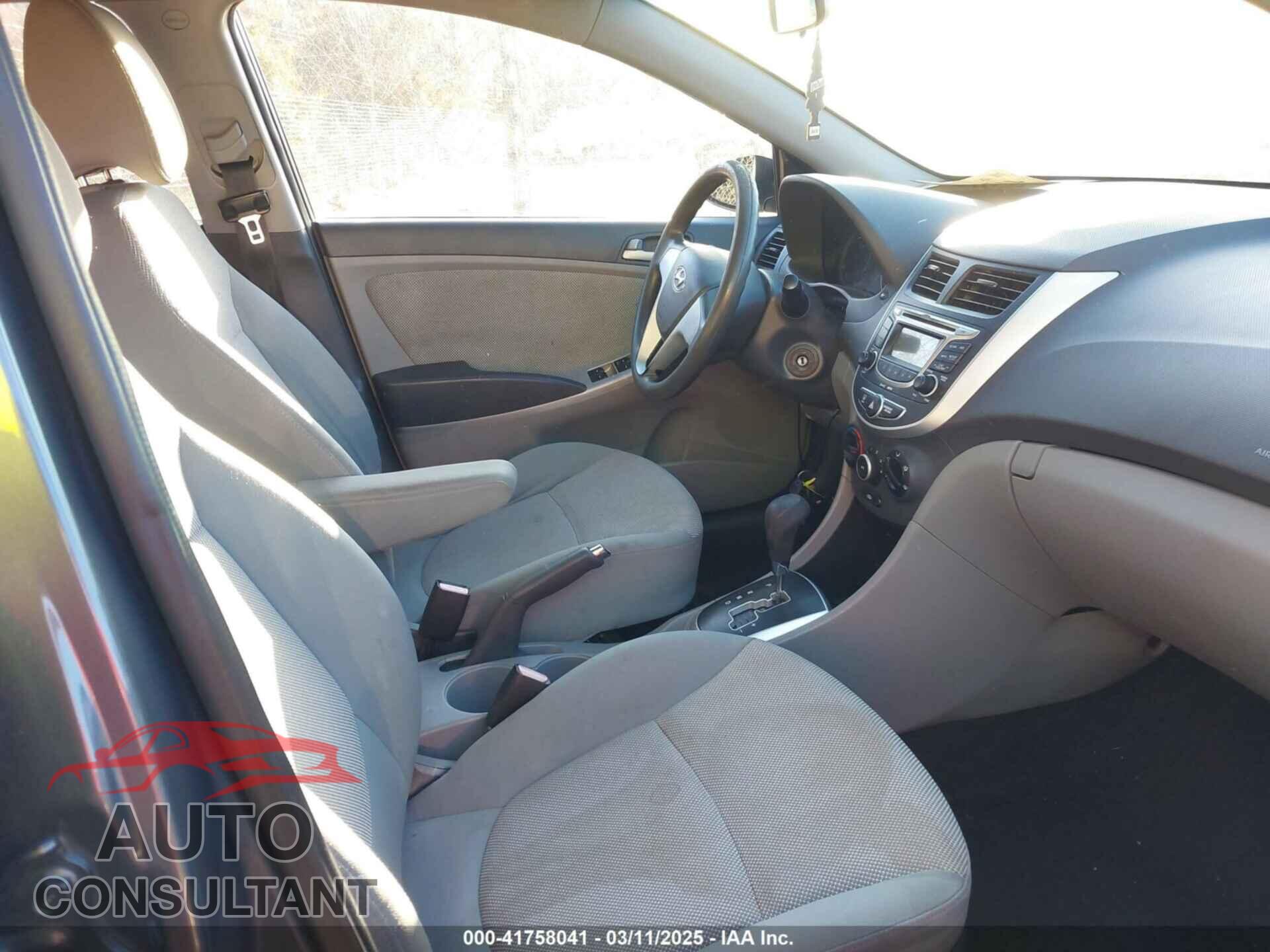 HYUNDAI ACCENT 2013 - KMHCT4AE2DU390325