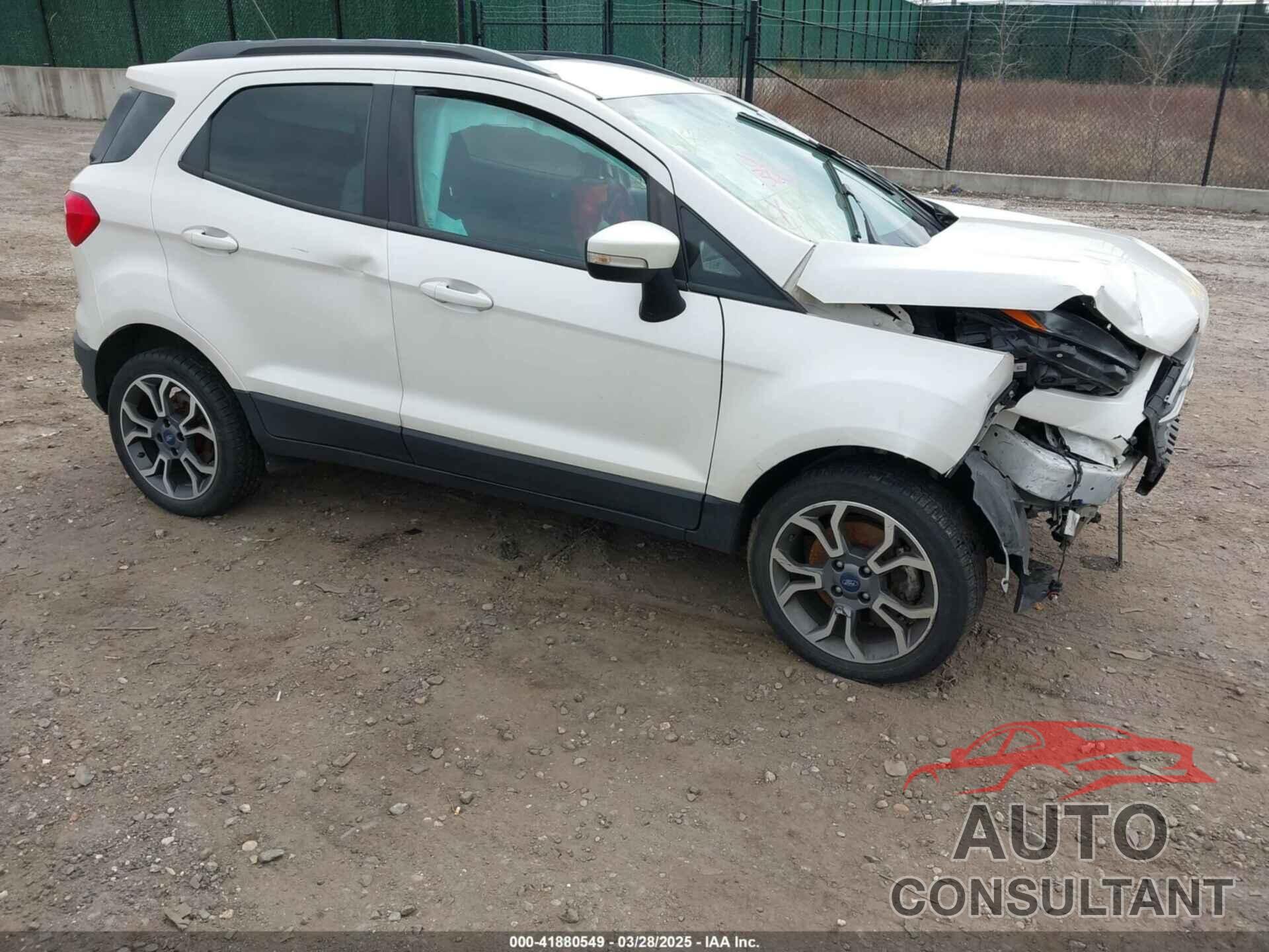 FORD ECOSPORT 2018 - MAJ6P1UL6JC237422