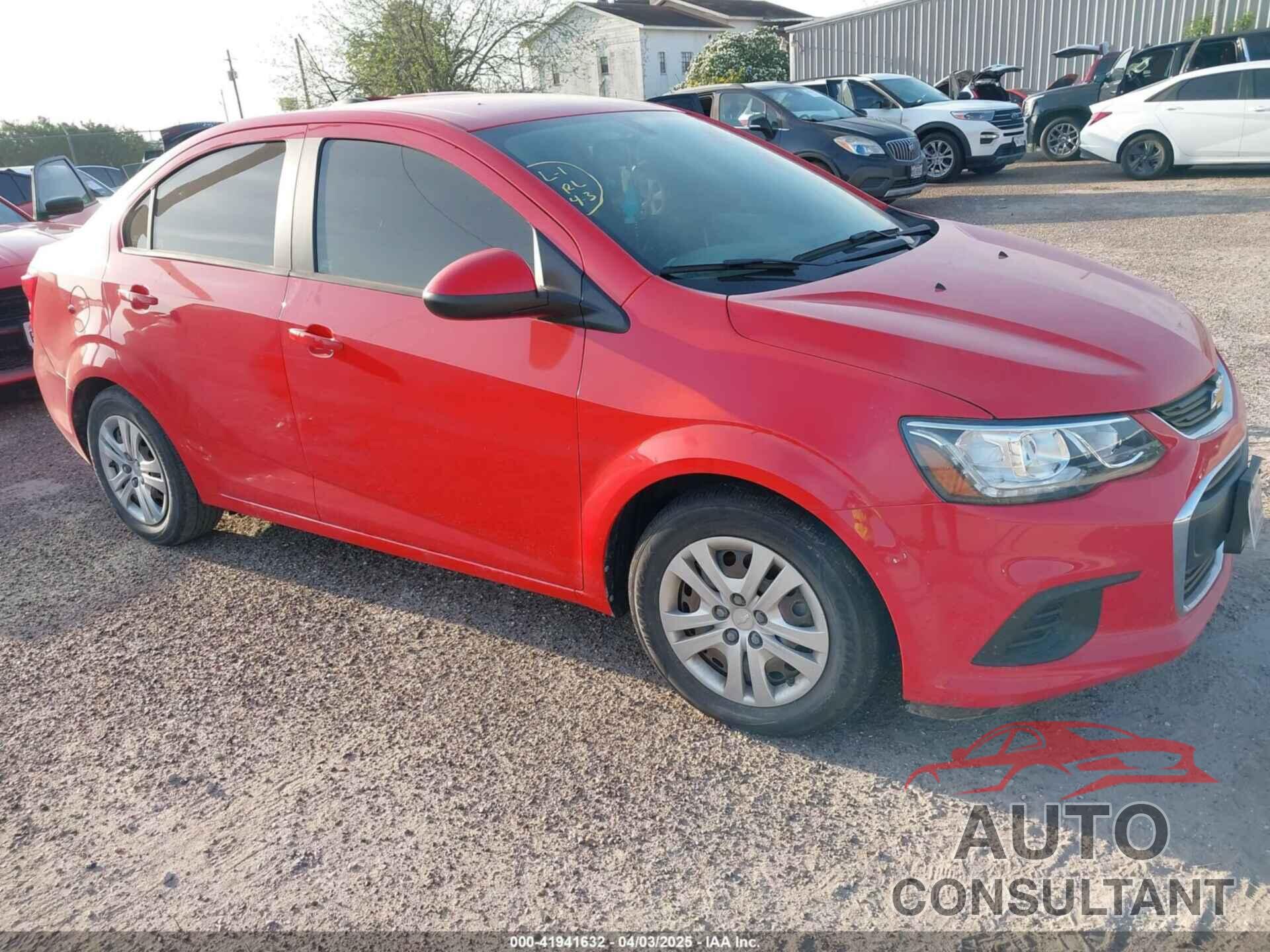CHEVROLET SONIC 2020 - 1G1JB5SB3L4139264