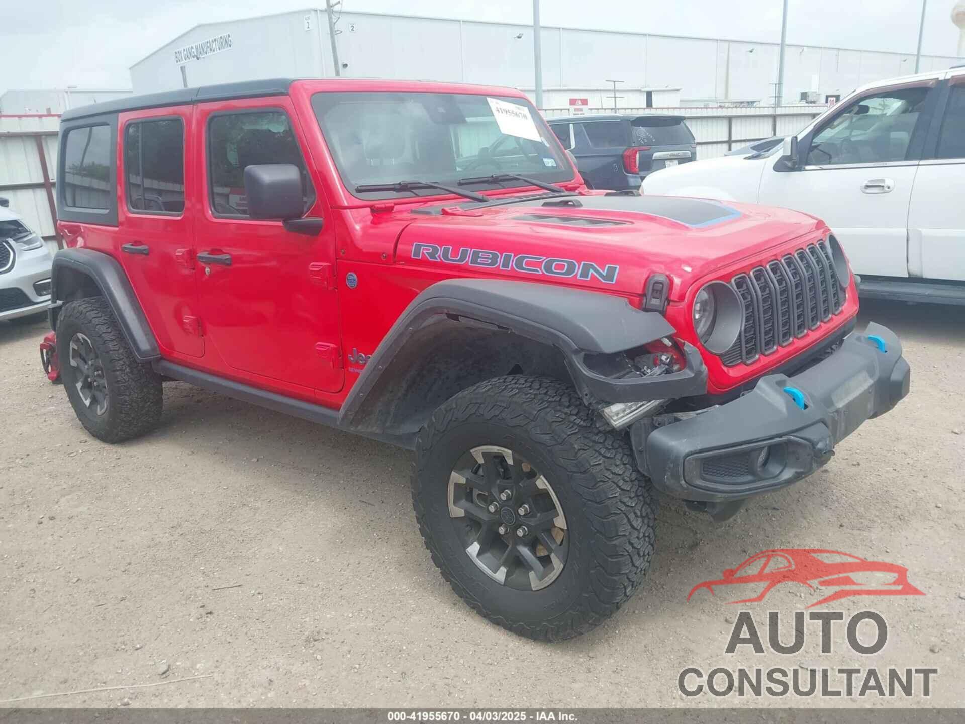 JEEP WRANGLER 4XE 2024 - 1C4RJXR64RW269293