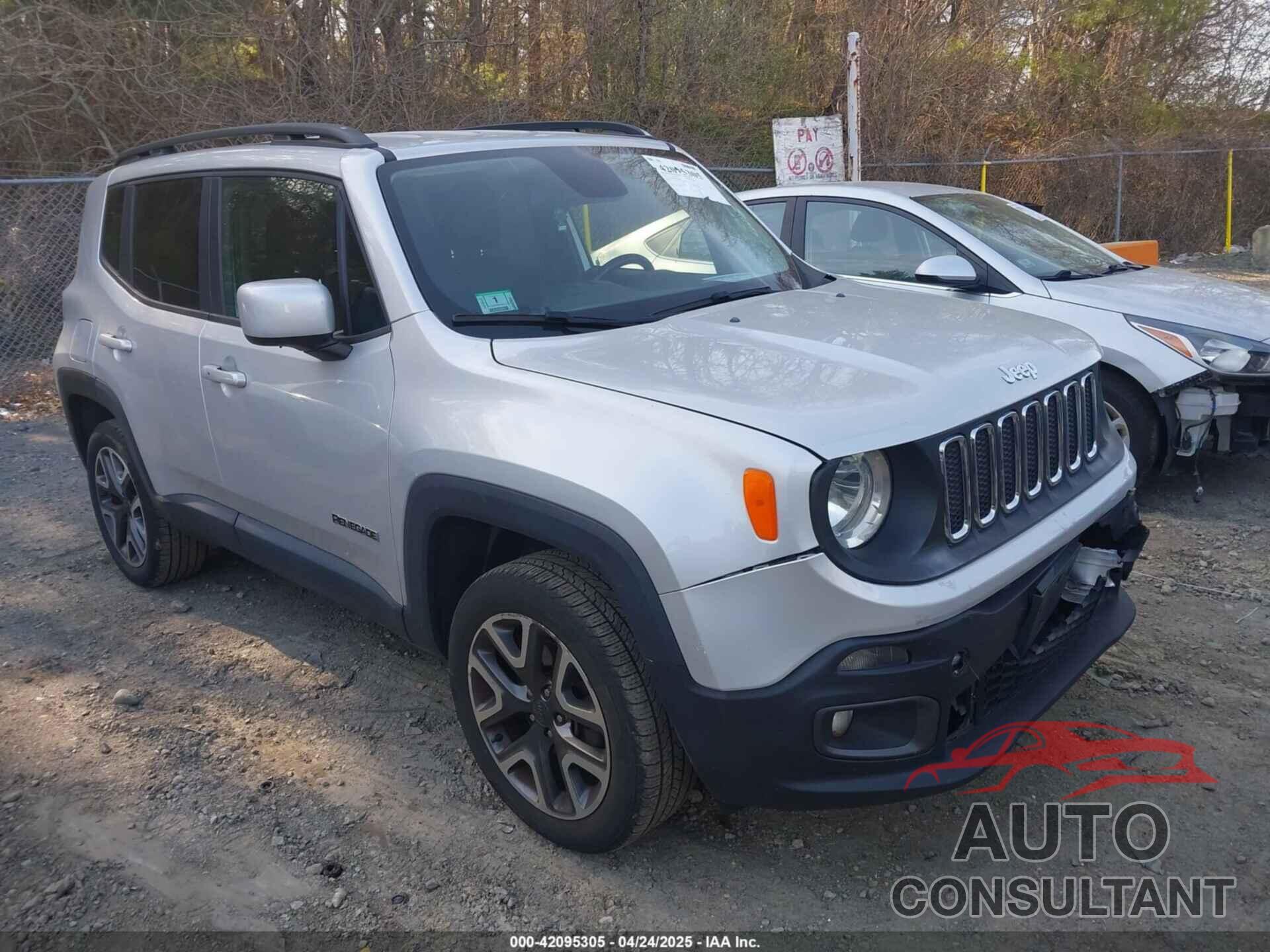 JEEP RENEGADE 2016 - ZACCJBBT6GPD21994